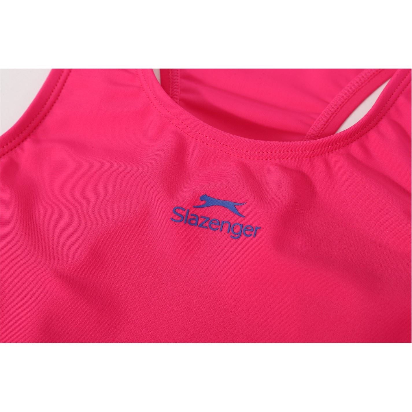Slazenger Splice Racerback Swimsuit Junior