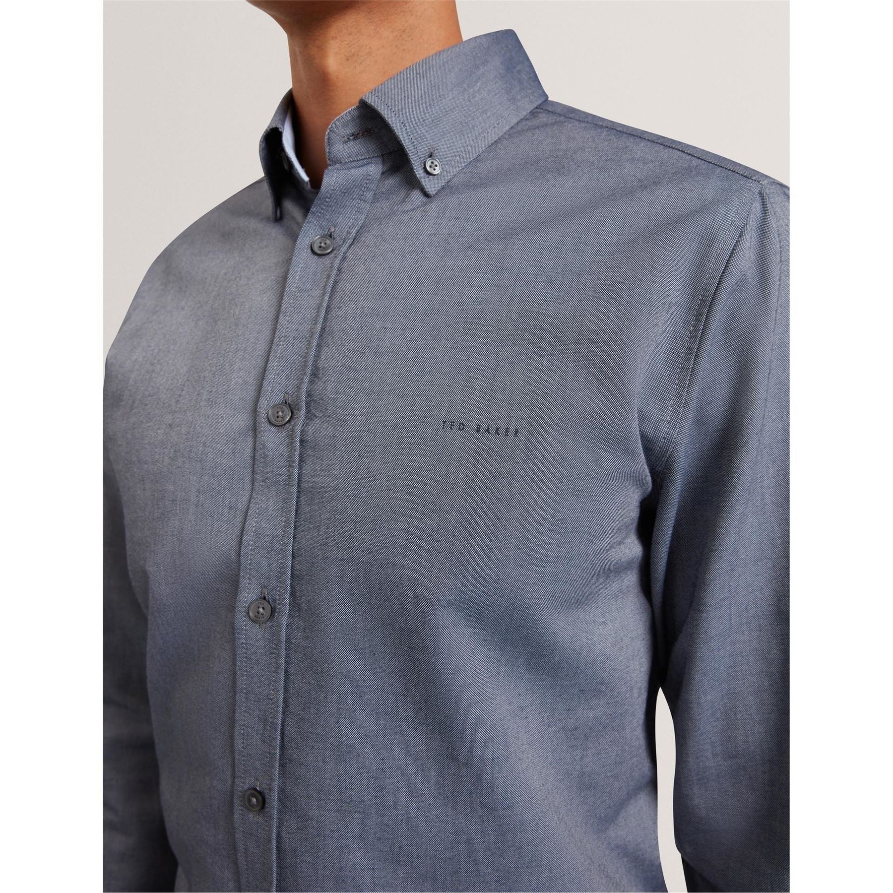 Ted Baker Long Sleeve Button Down Collar Oxford Shirt