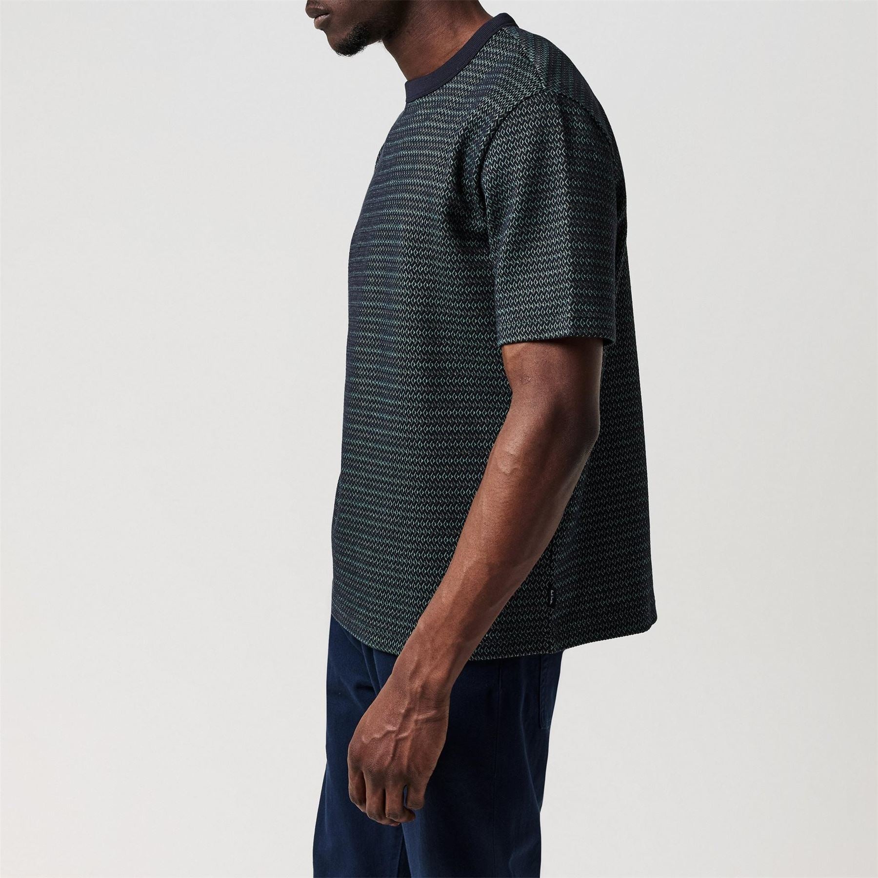 PS Paul Smith Short Sleeve Textured Regular Fit T-Shirt