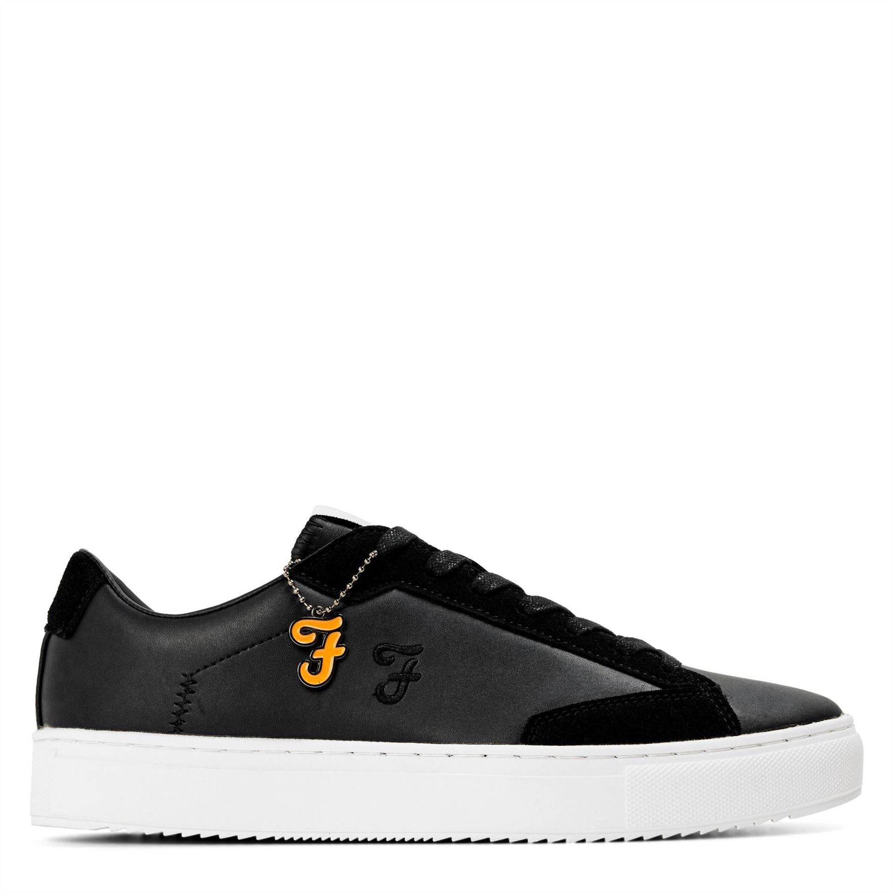Cruyff Endorsed Tech Leather Low Top Trainers