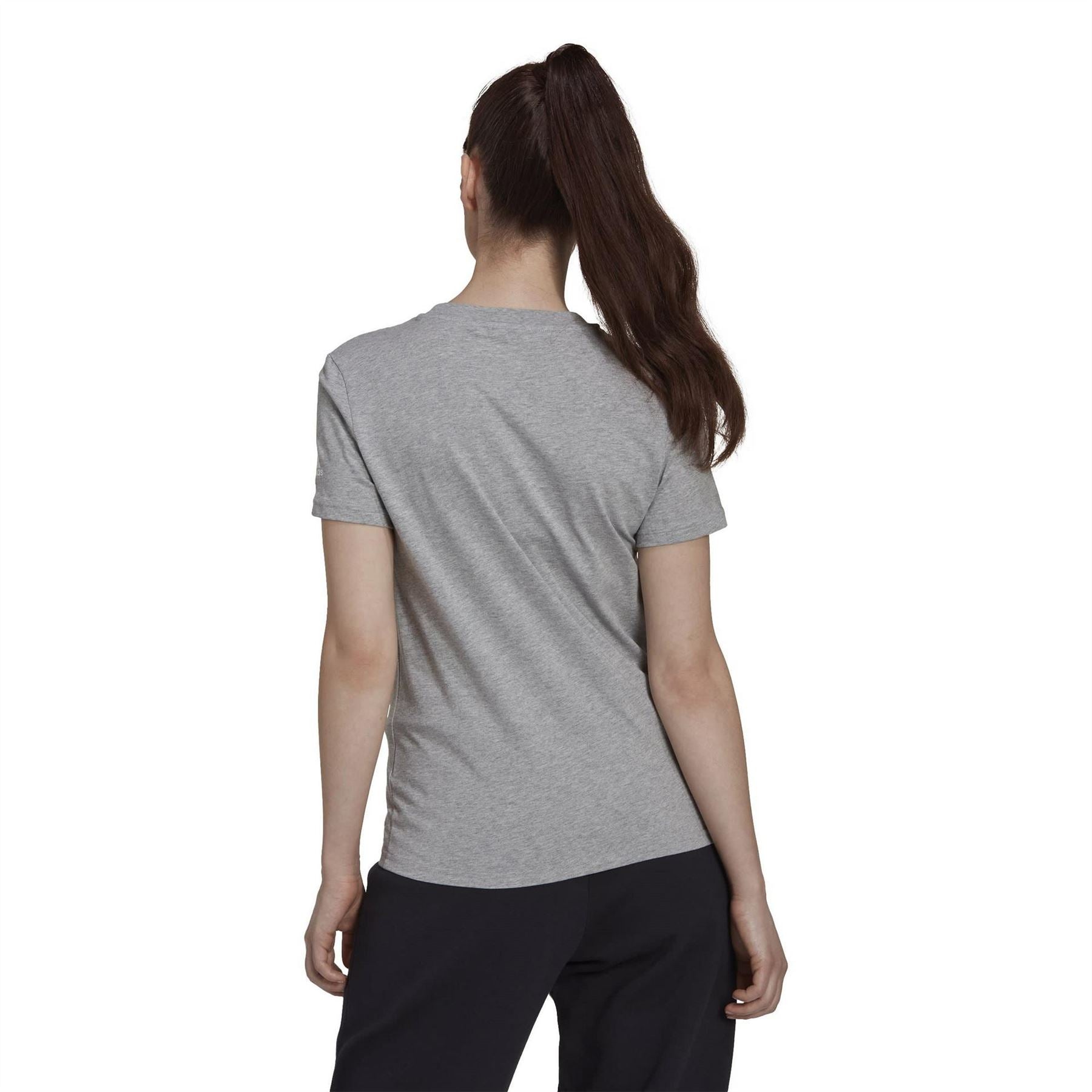 adidas Womens Slim Logo T-Shirt