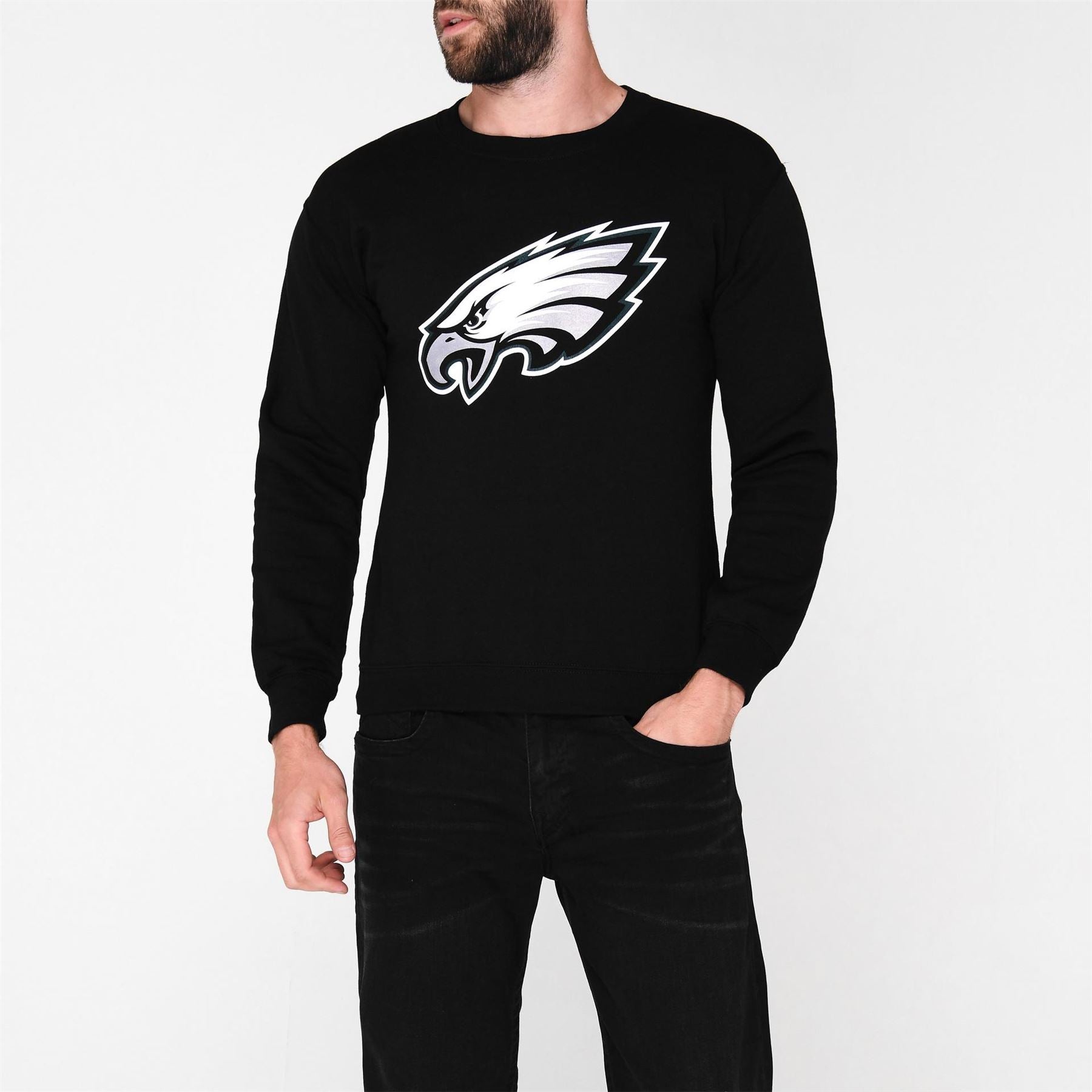 NFL Mens Logo Crew Sweatshirt