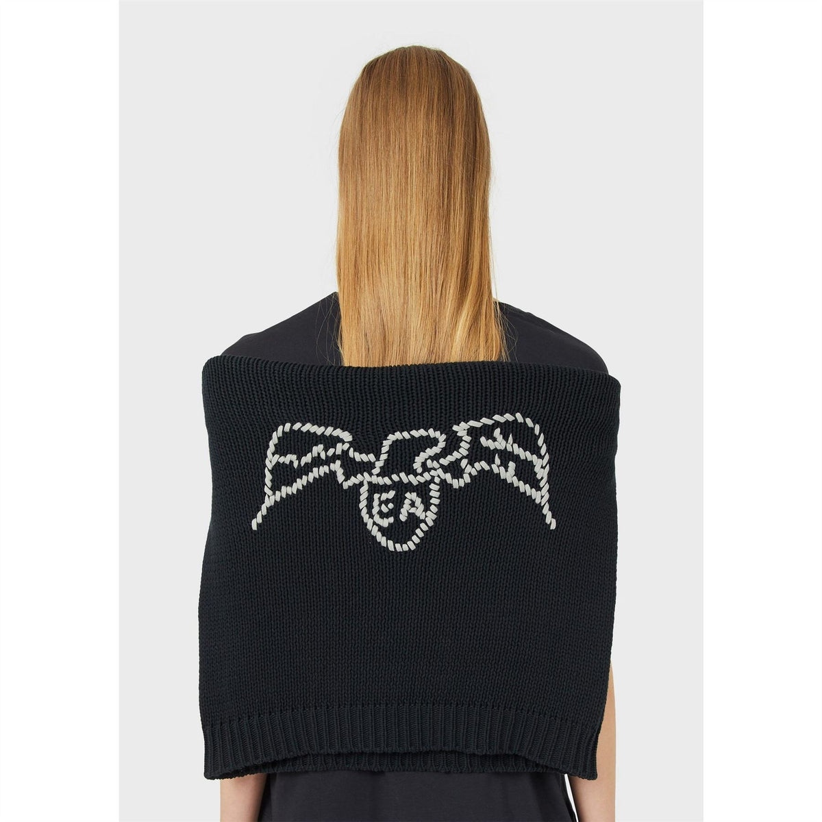 Emporio Armani Waffle Crew Neck Regular Fit Sweater