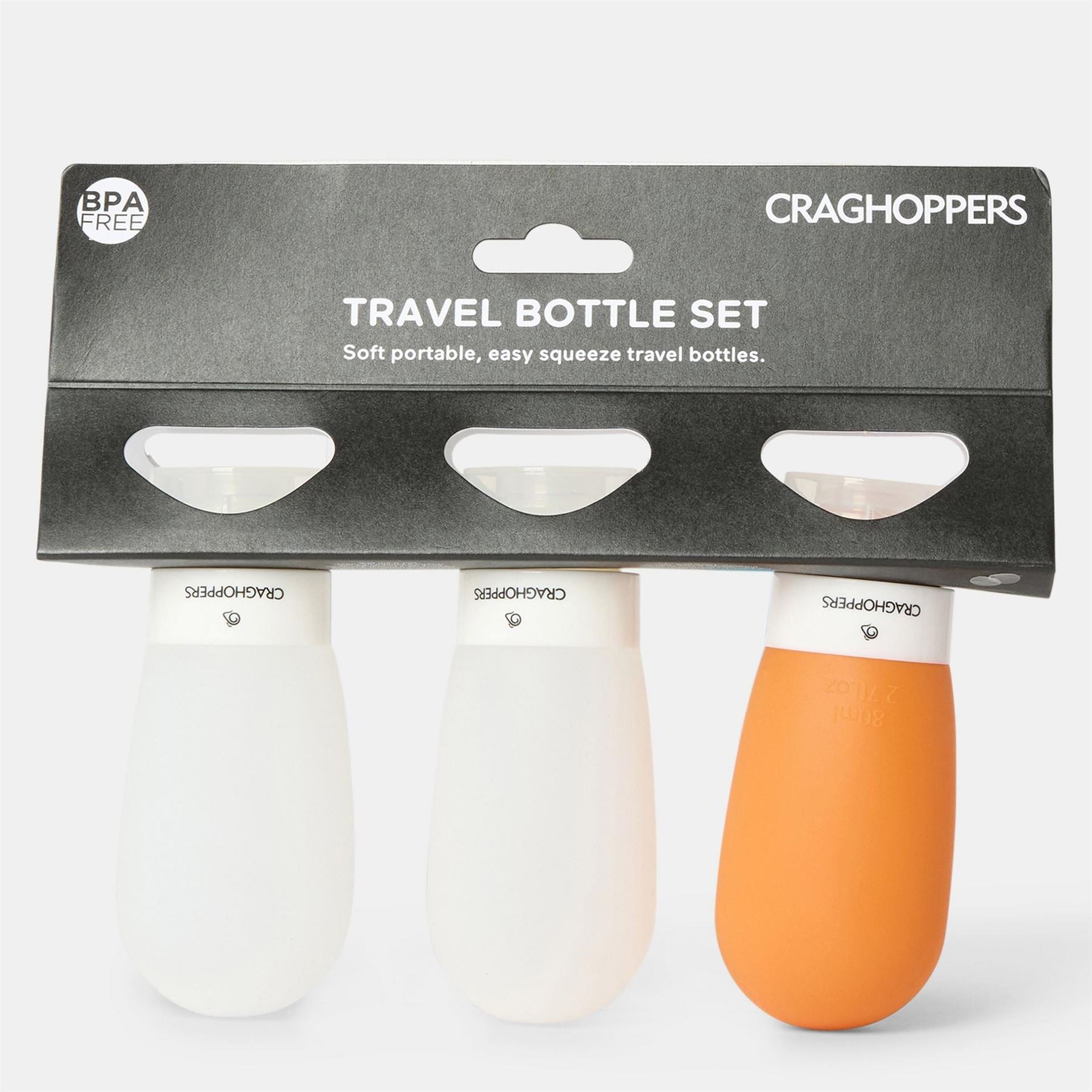 Craghoppers Adults Crag Travel Bottle Set