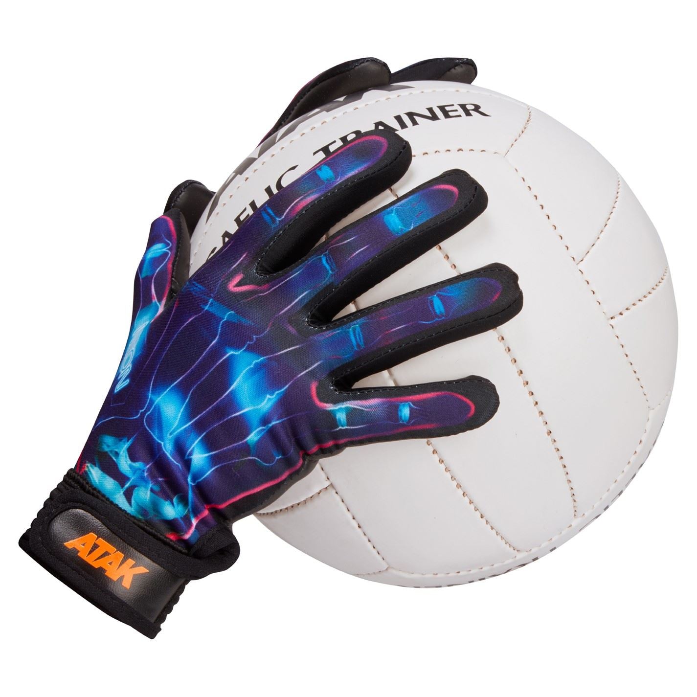 ATAK Sports Neon Gaelic Gloves Junior