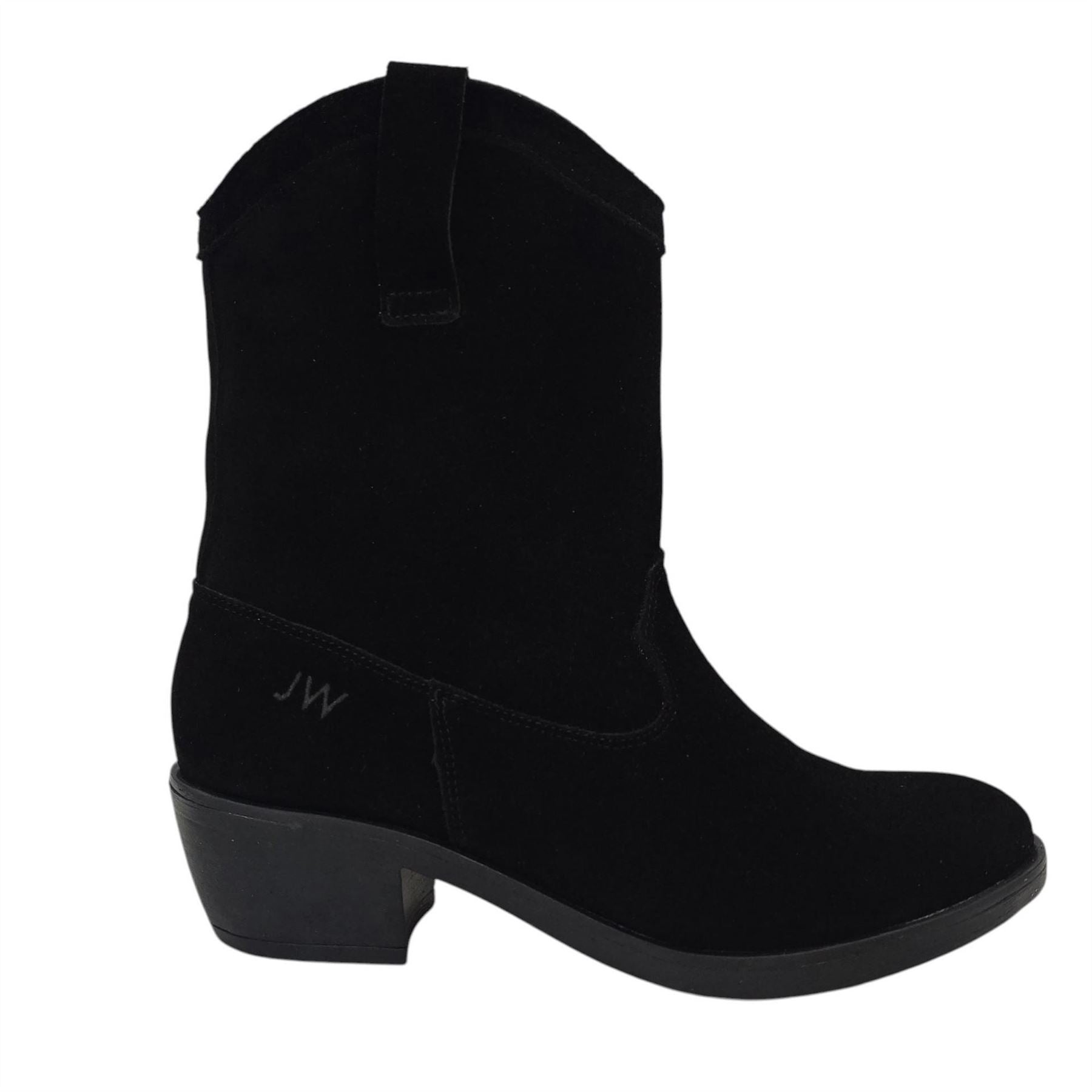 Jack Wills JW Dalida Suede Calf Chunky Heel Hiker Boots