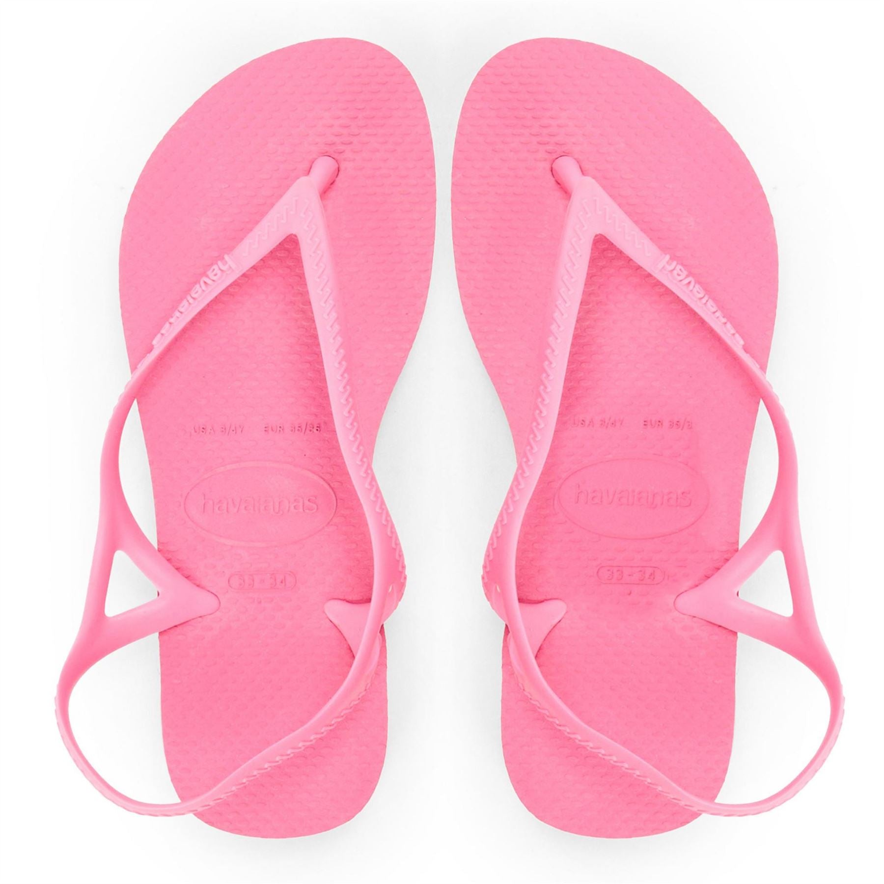 Havaianas Kids Sunny Ii Crystal Rose Flip Flops