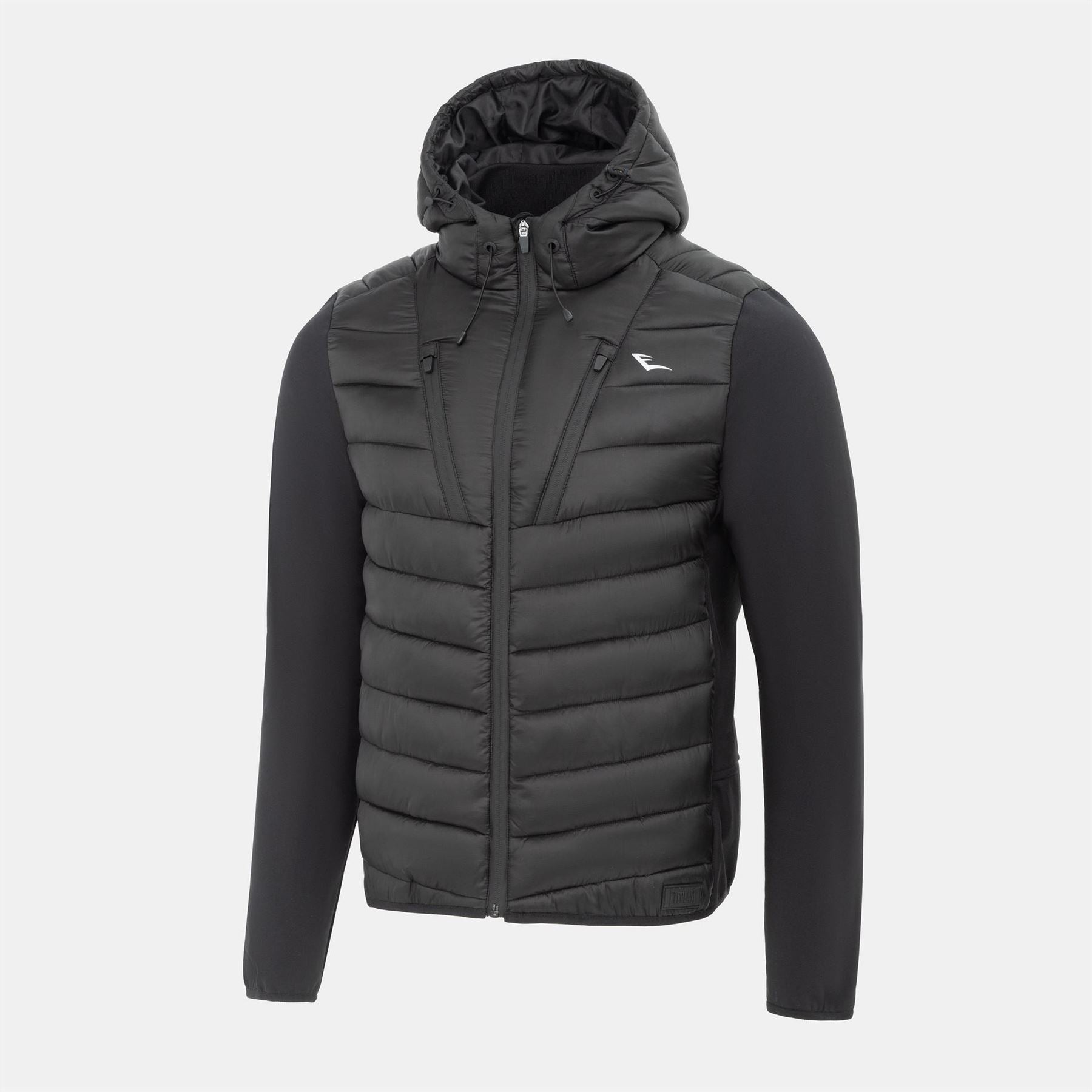 Everlast  Hooded Full Zip Long Sleeve Hybrid Jacket