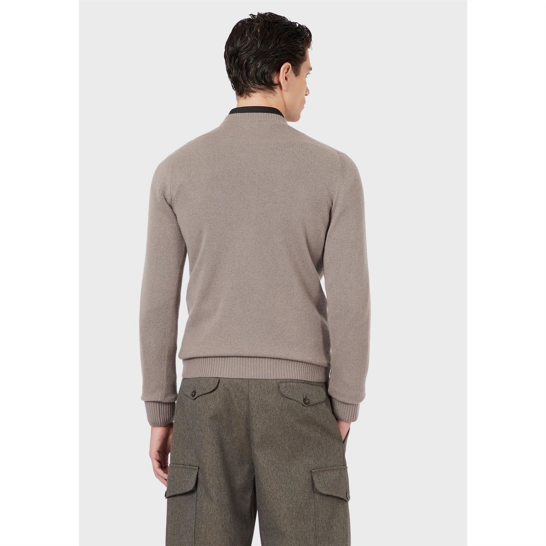 Emporio Armani Crew Neck Regular Fit Sweater
