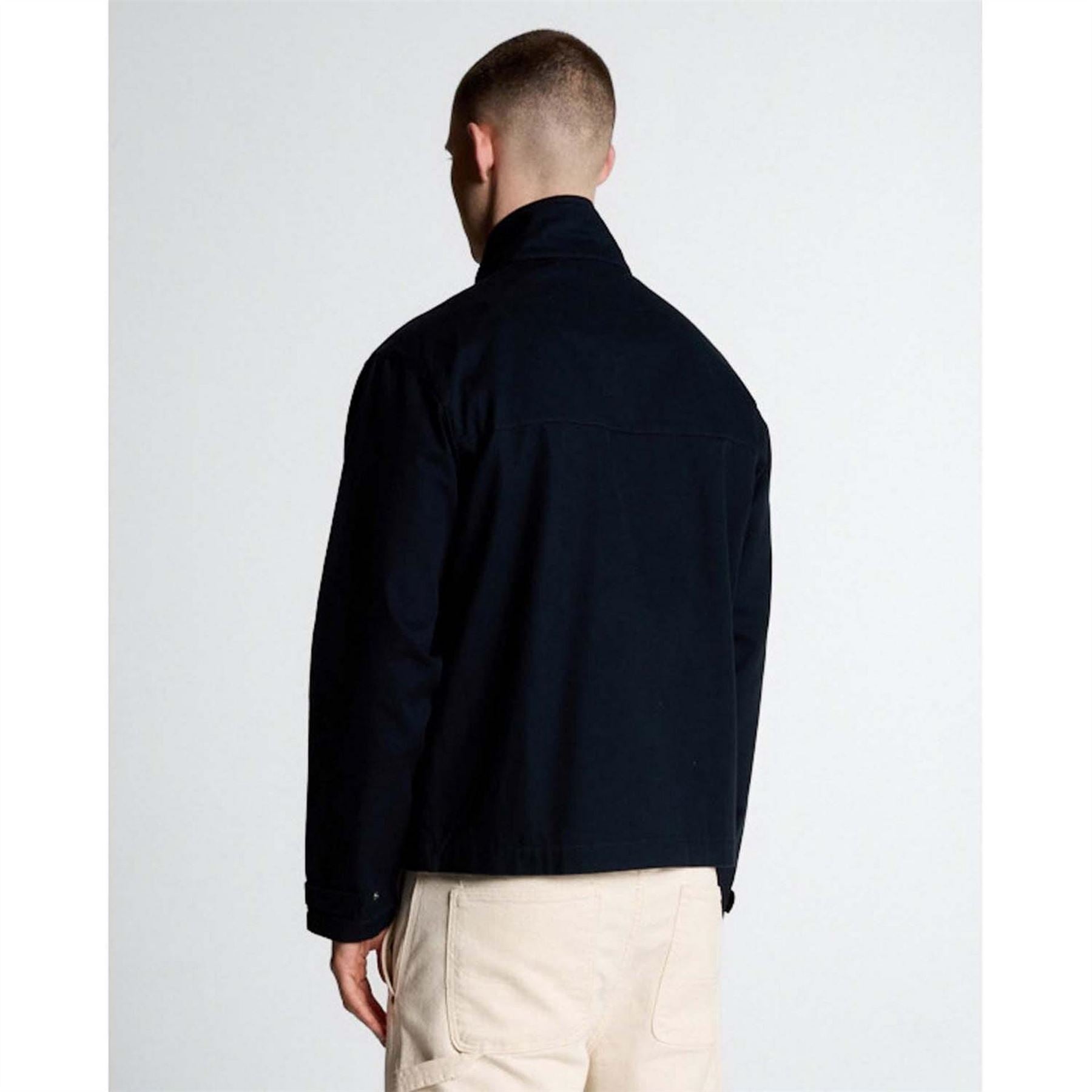 Lyle and Scott Neck Twill Jacket