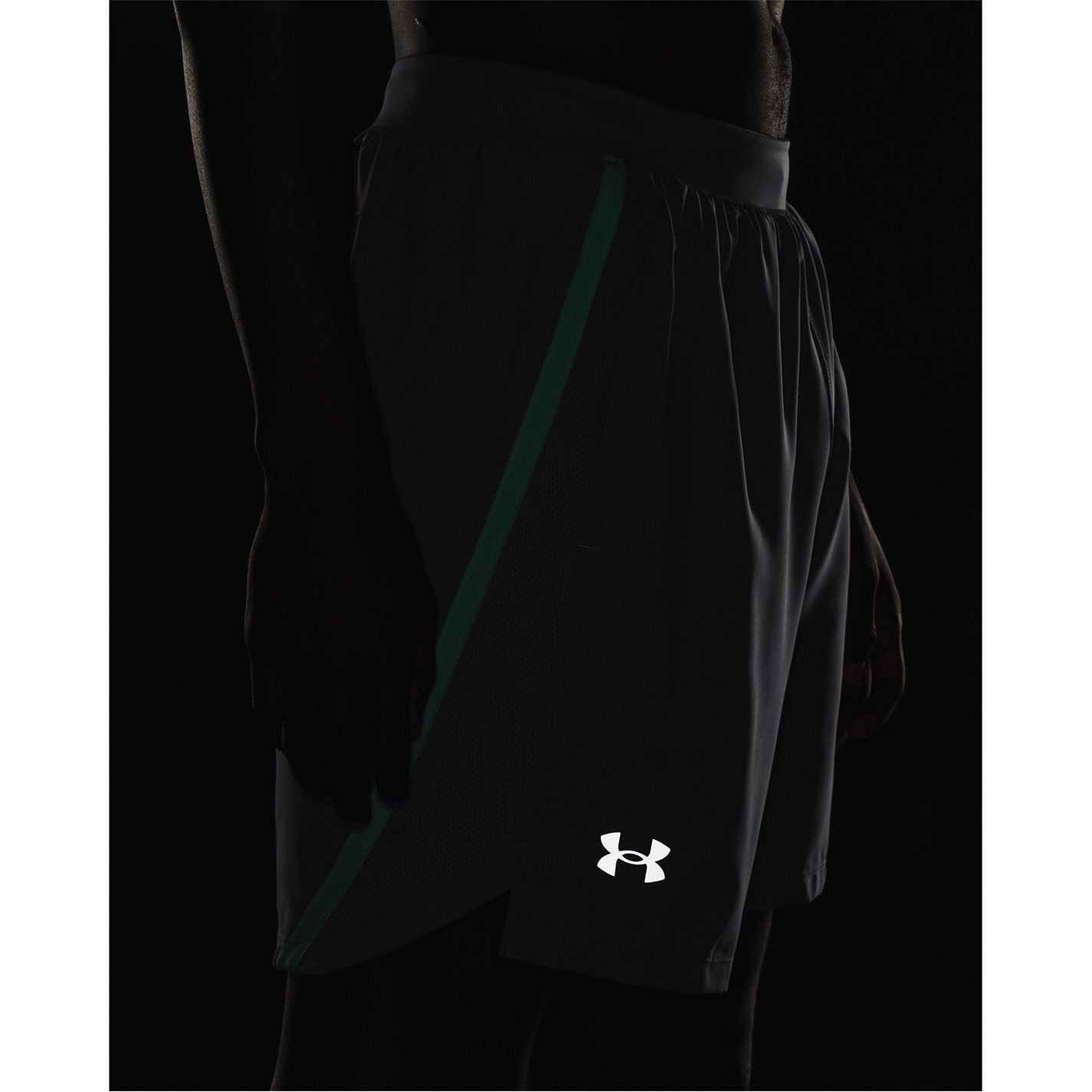 Under Armour Mens Armour Ua Launch 2 In 1 7 Shorts