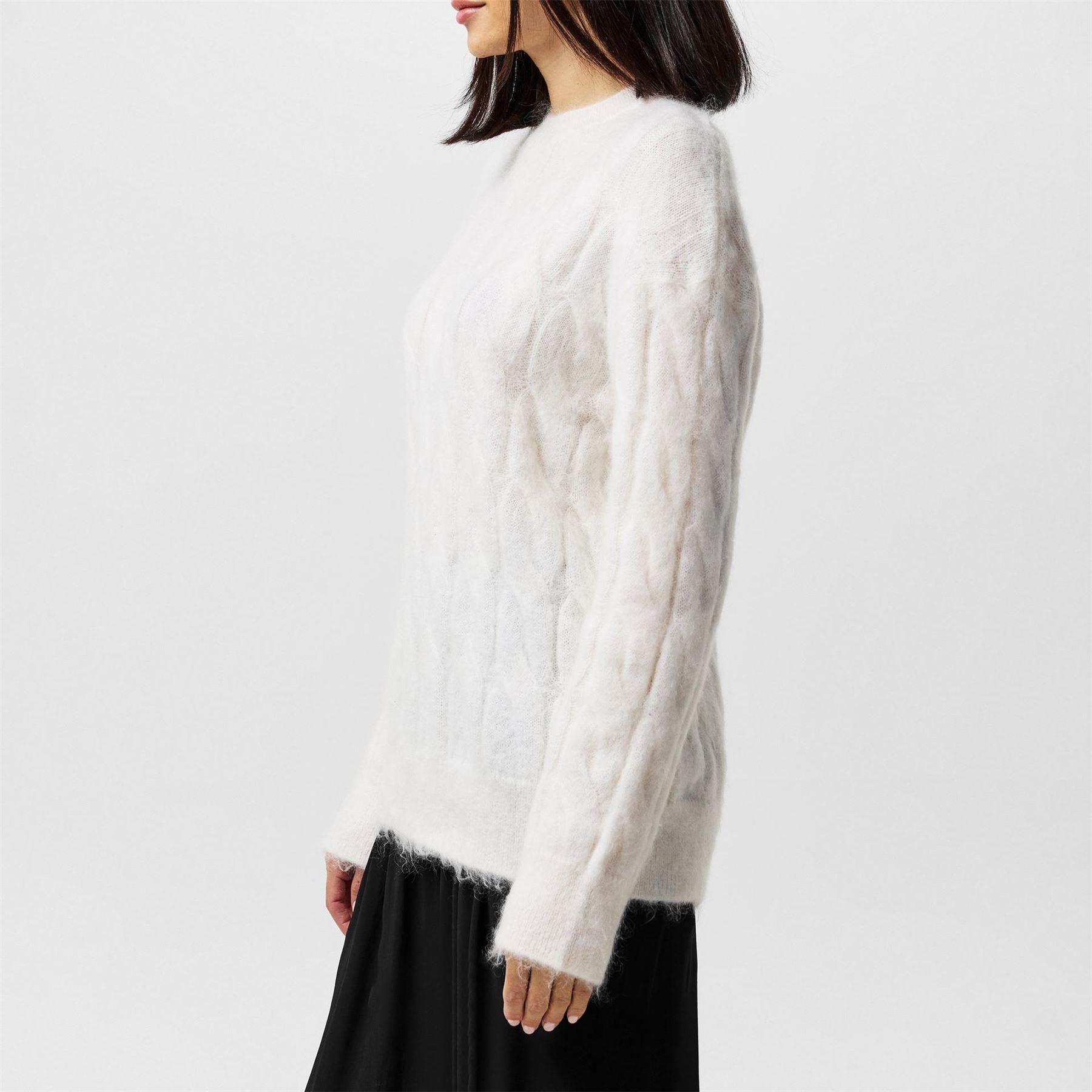 AllSaints Sirius Long Sleeve Relaxed Fit Sweater