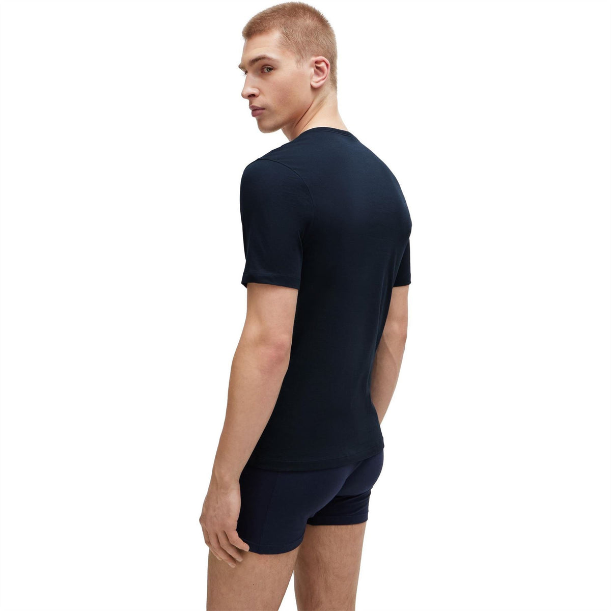 Boss BOSS Bodywear 3 Pack Premium Cotton T Shirts   Crew Neck