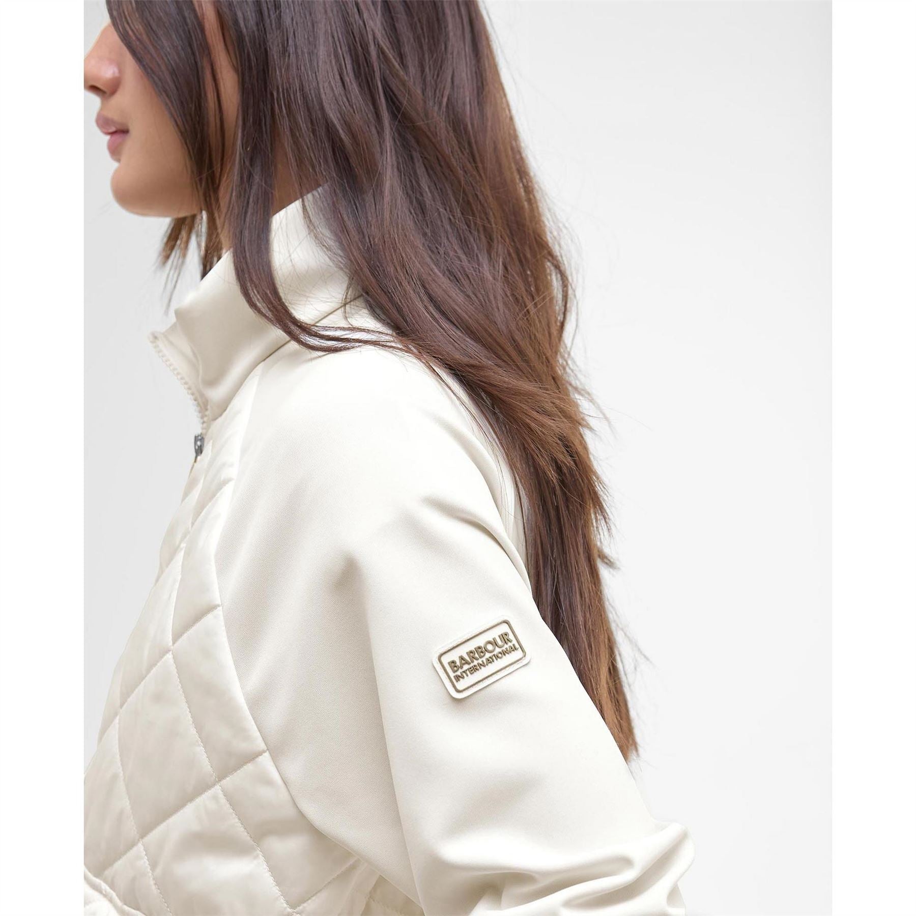 Barbour International B.intense Ebony Quilted Jacket
