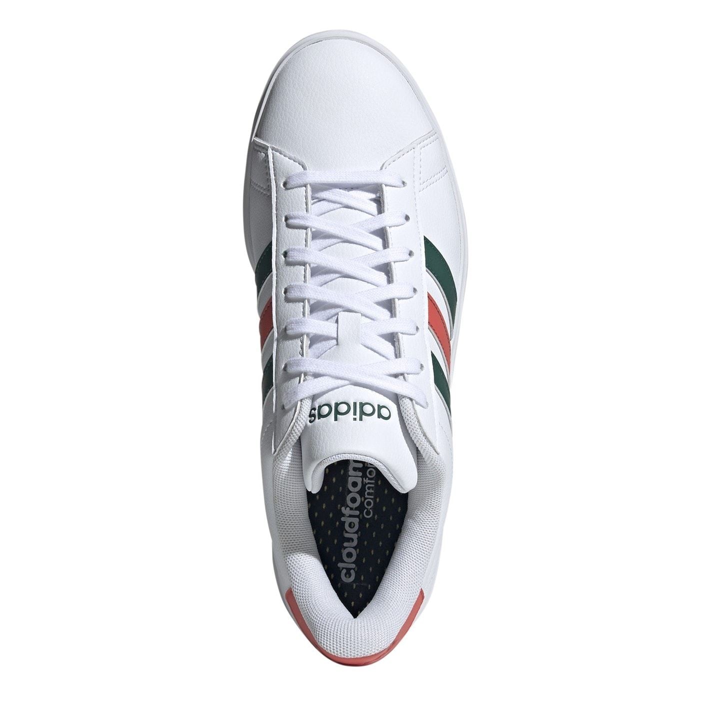 adidas Mens Grand Court 2.0 Low Top Trainers