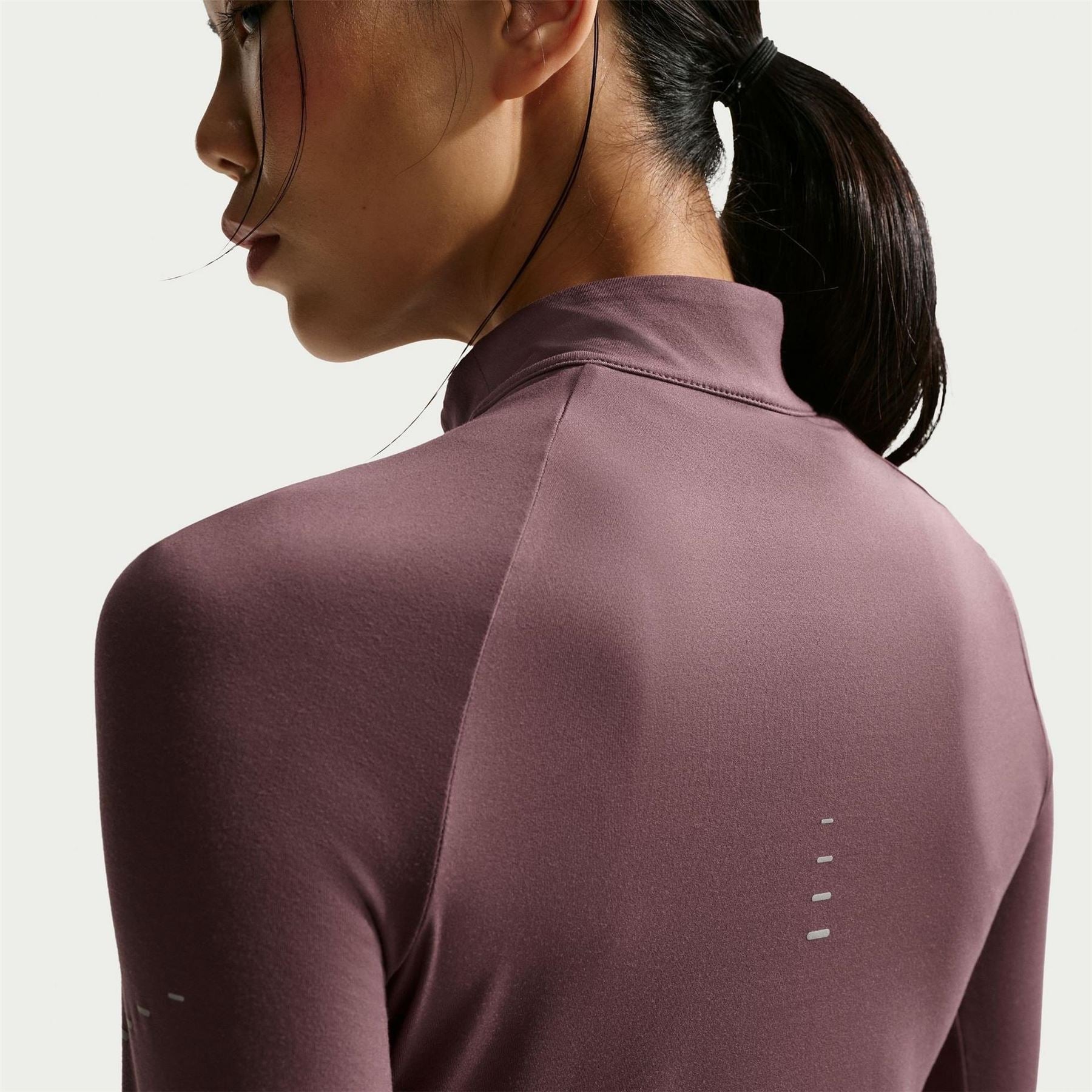 Nike Womens Swift 1 4 Zip Running Top