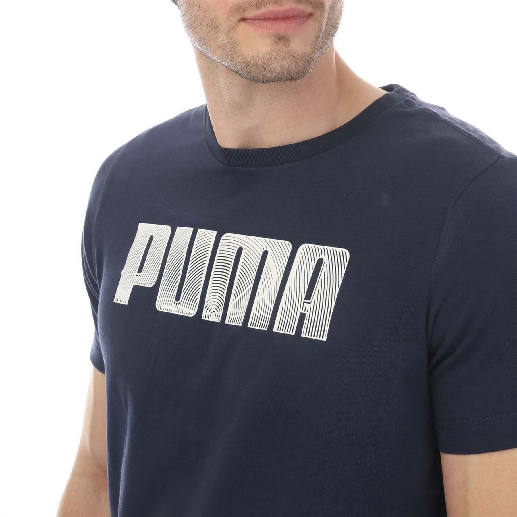 Puma Mens Mass Merchants Style Tee T-Shirt