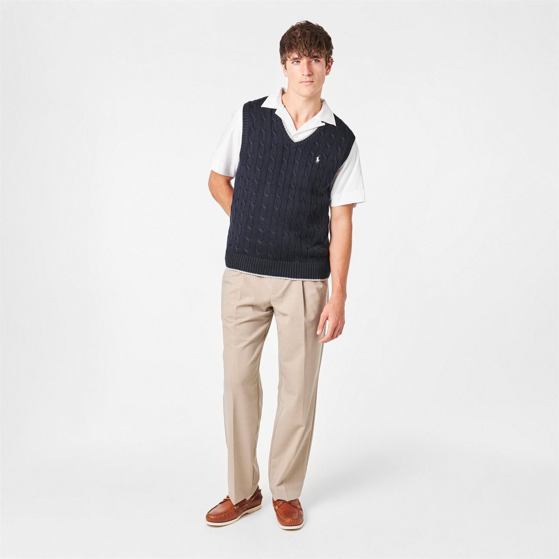 Polo Ralph Lauren Cable Knit Sweater Vest