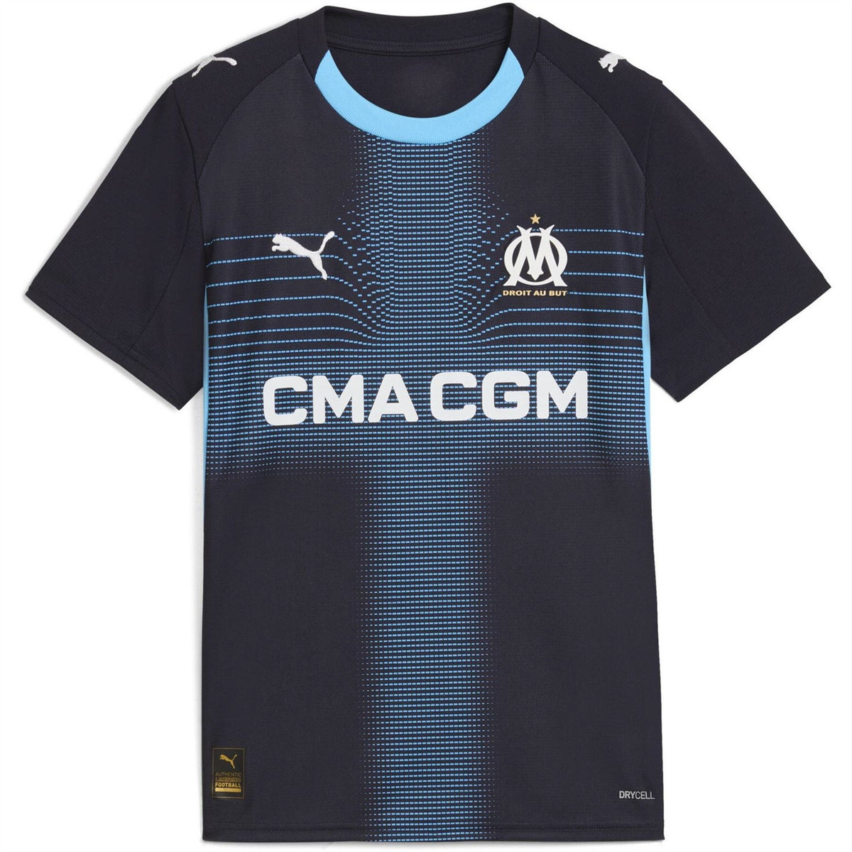 Puma Olympique Marseille Away Shirt 2025 2026 Juniors