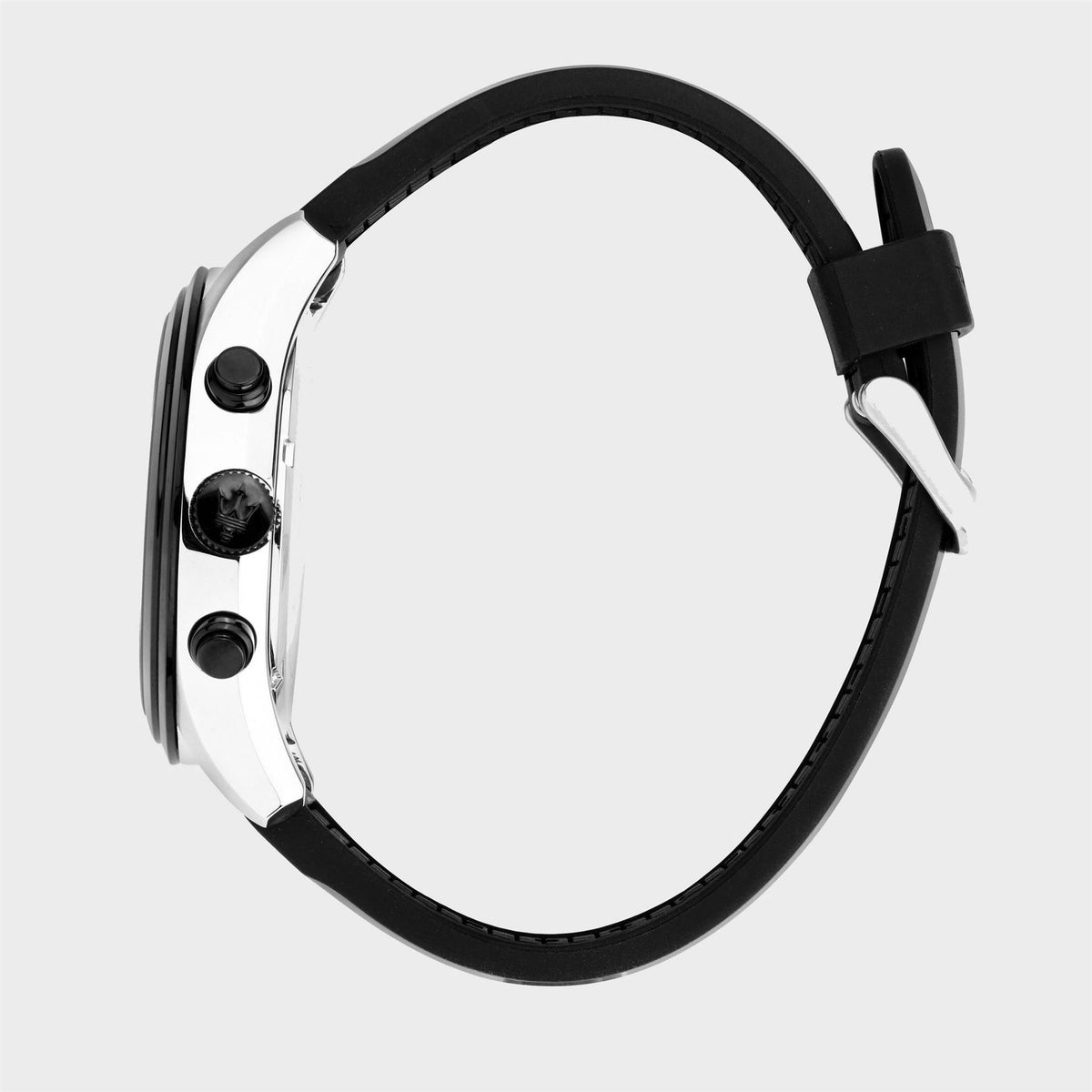 Maserati Traguardo Rubber Strap Analogue Watch