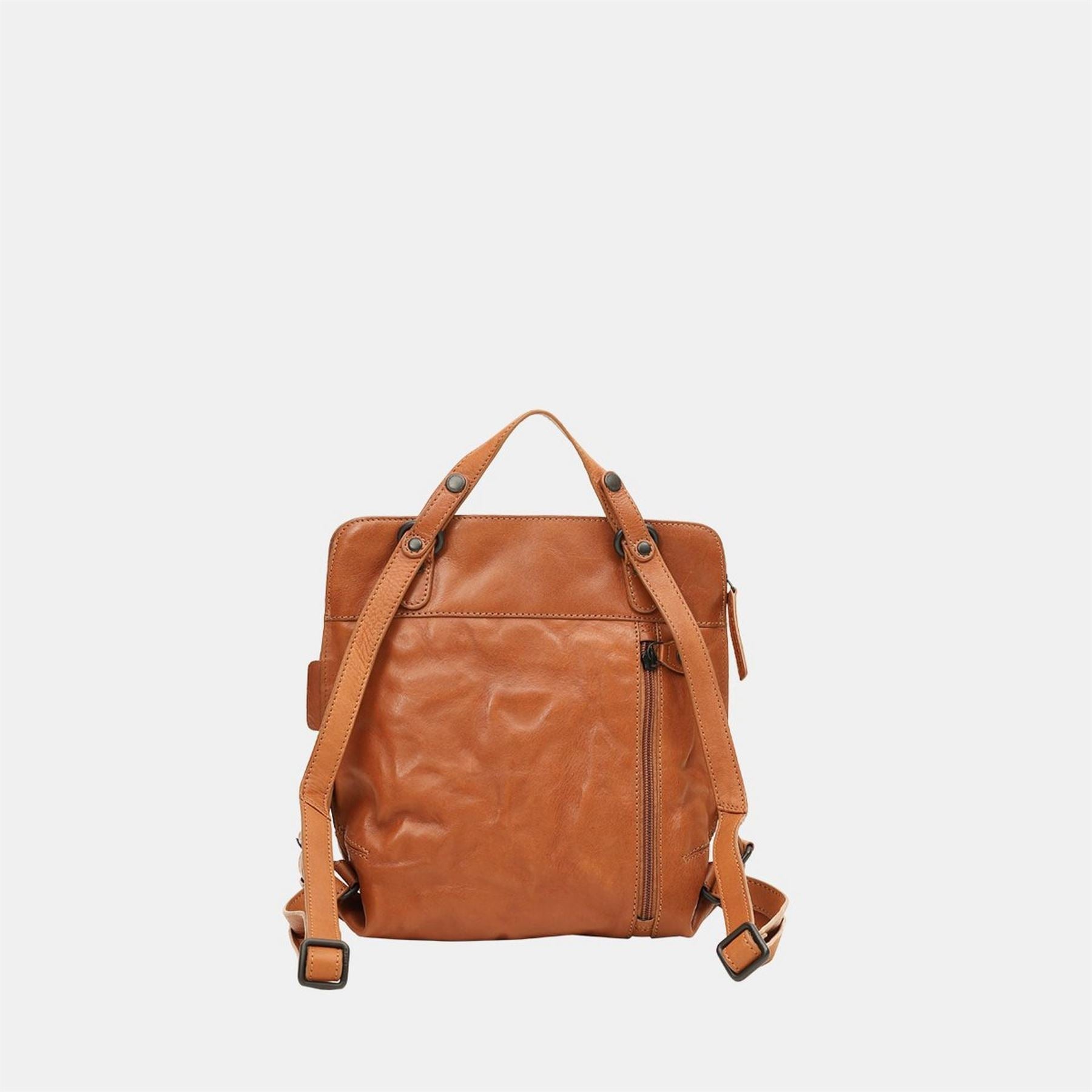 Aunts and Uncles 2 in 1 Backpack with Brown Hardware
