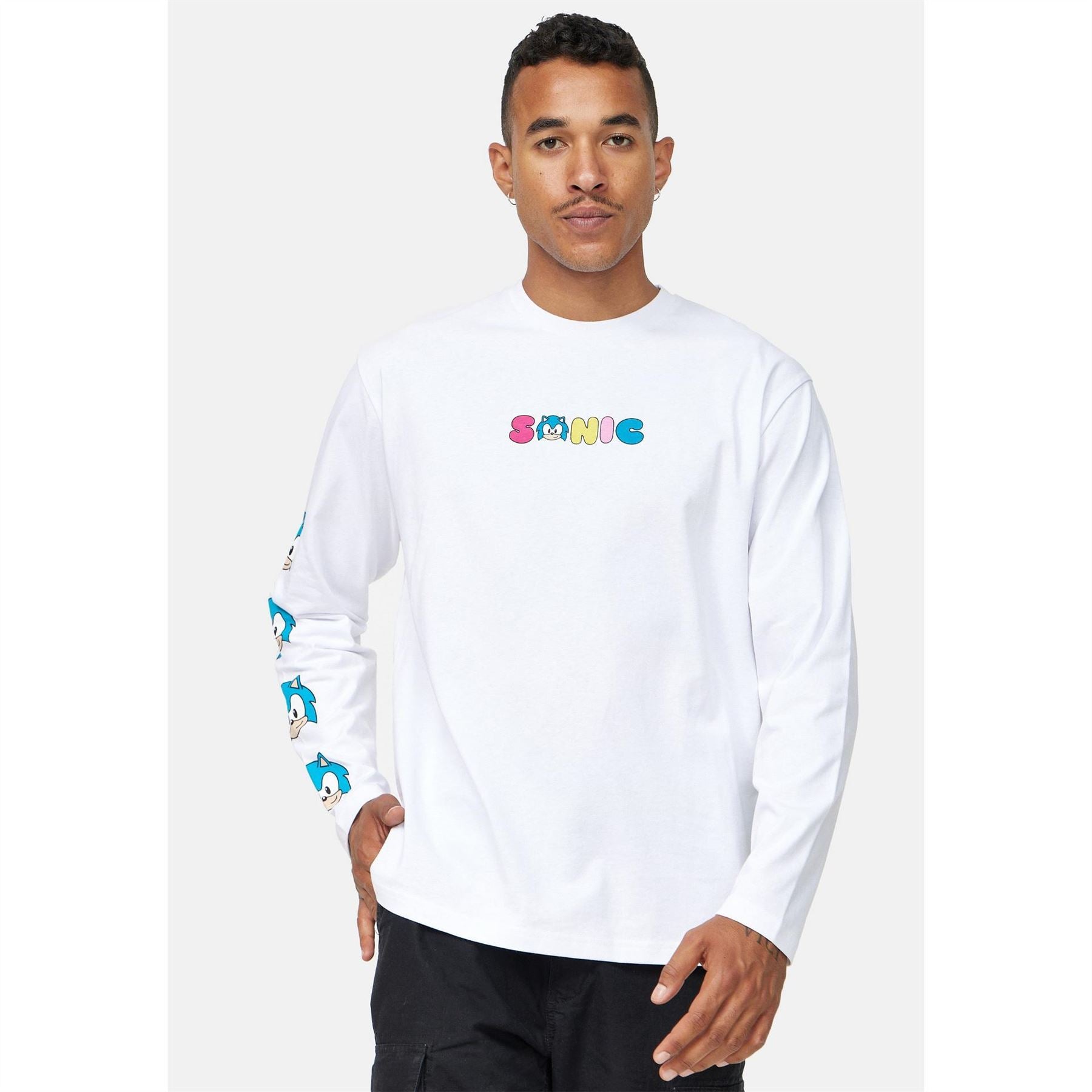 Sonic Adults Long Sleeve T-Shirt