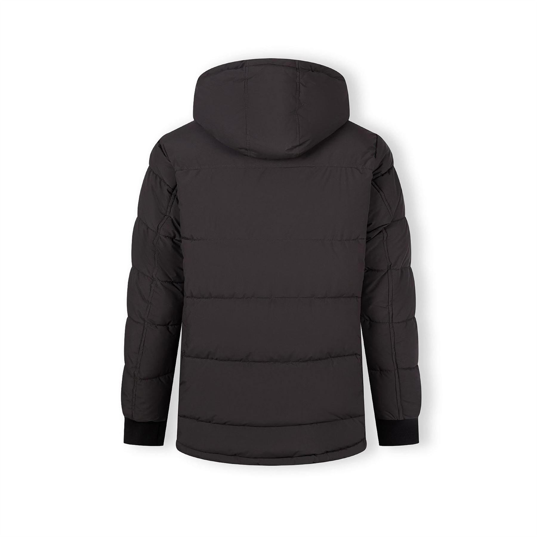 Minoti Men Long Jacket With Fleece Lining And Waterproof Zip Pockets Grey