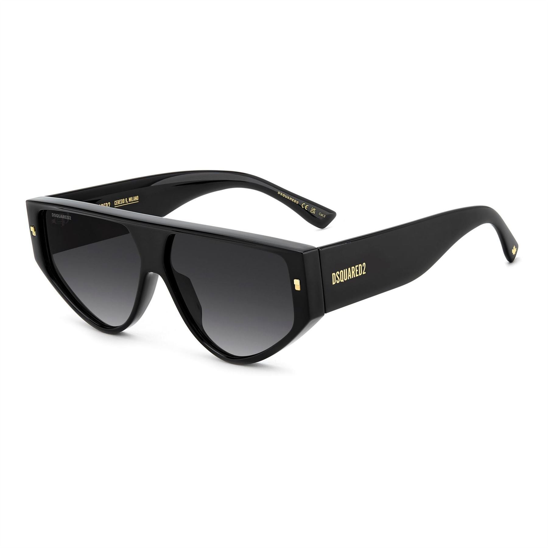 DSquared2 Flat Top Aviator Sunglasses