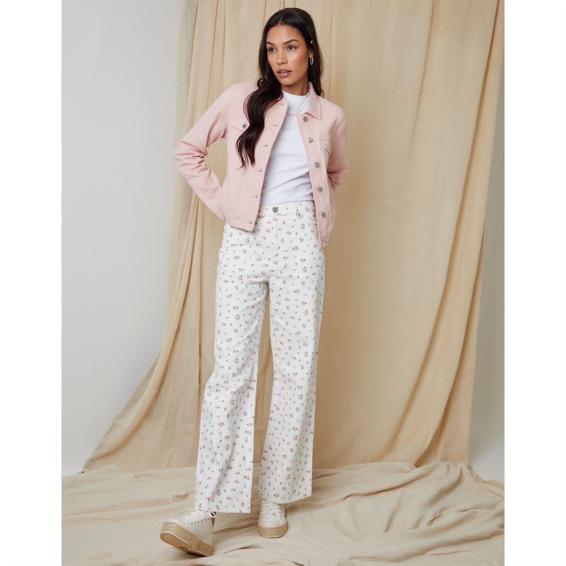 Threadbare Soleil Wide Leg Jeans