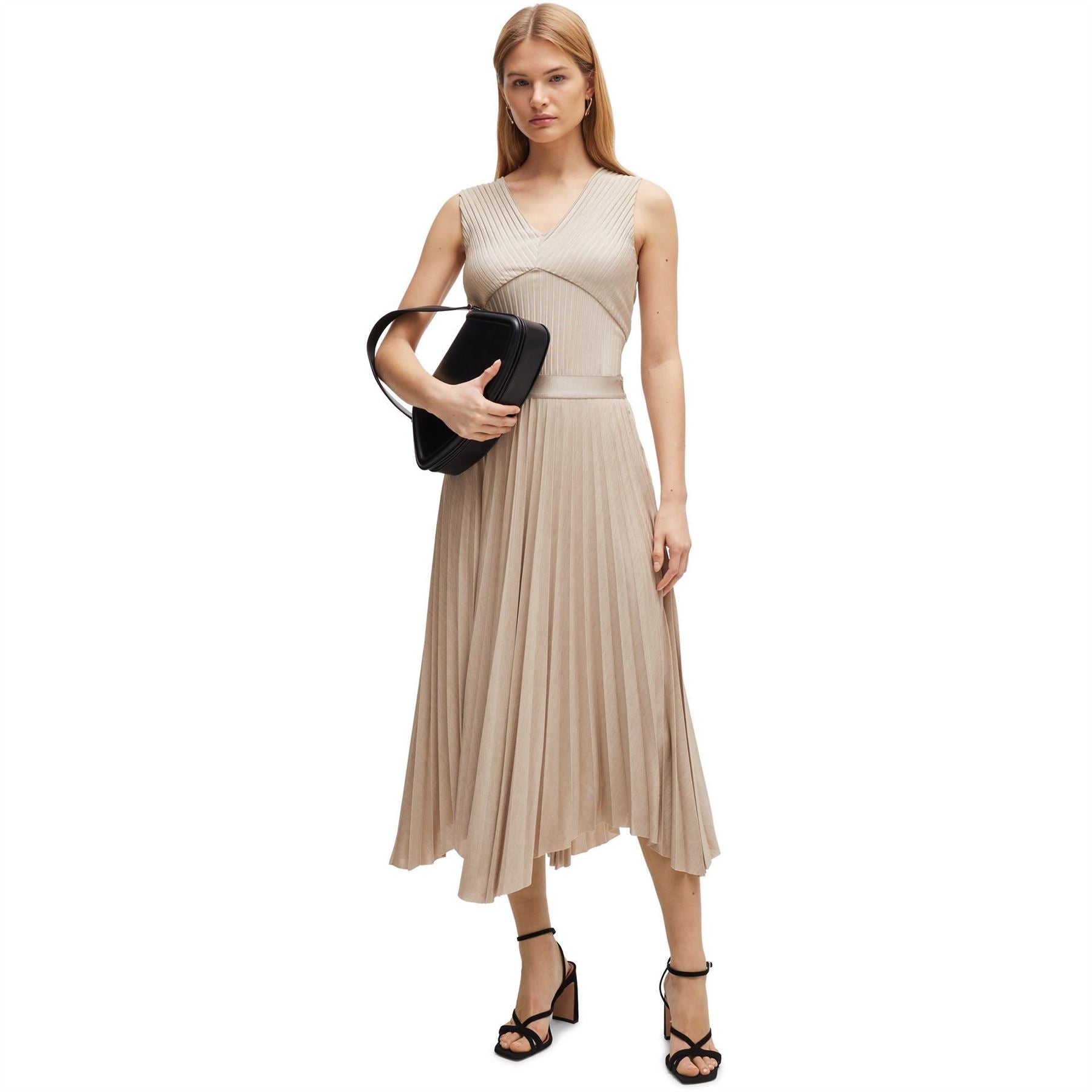 Boss Exala Maxi Asymmetrical Skirt