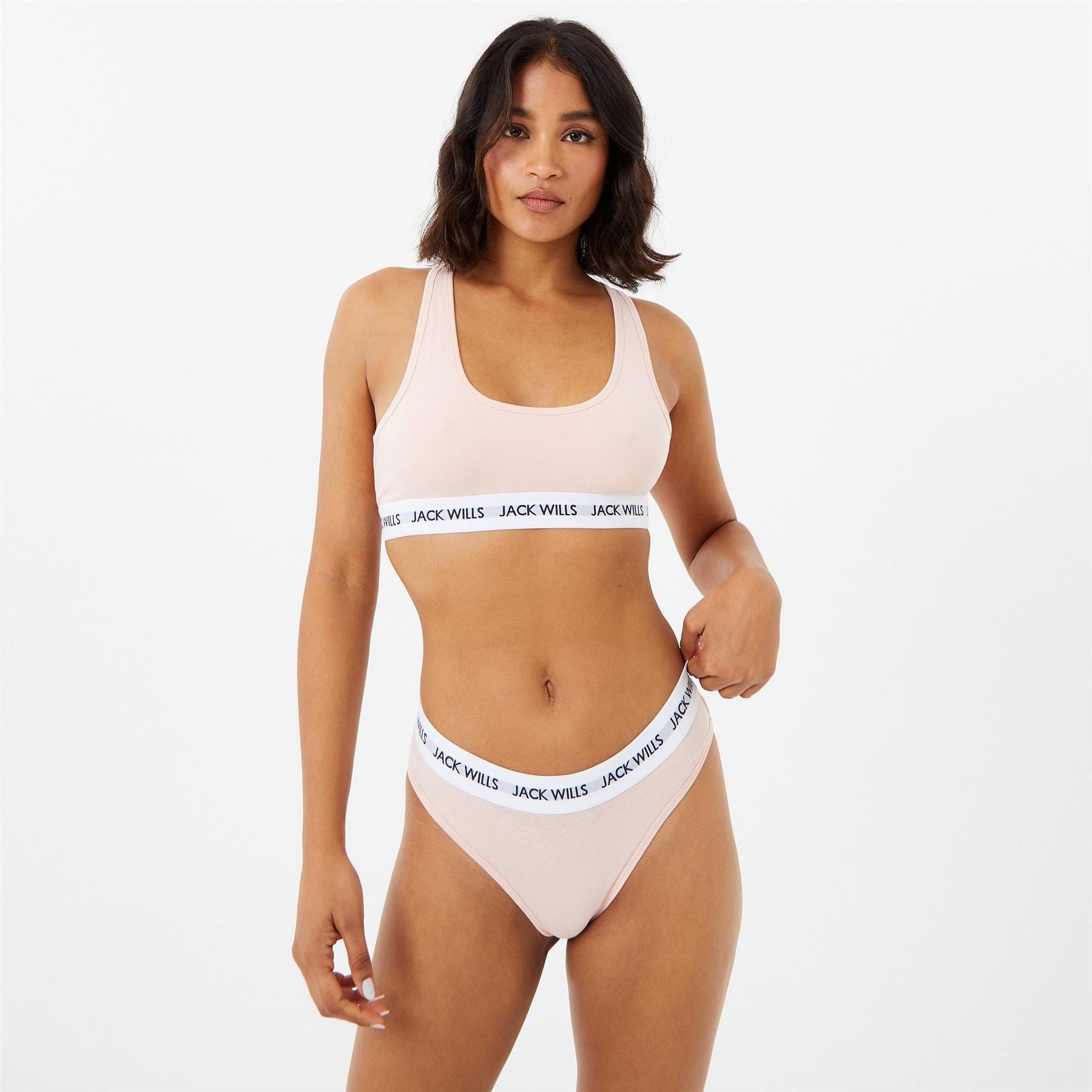 Jack Wills Dibsdall Multipack Bralette 2 Pack Ladies