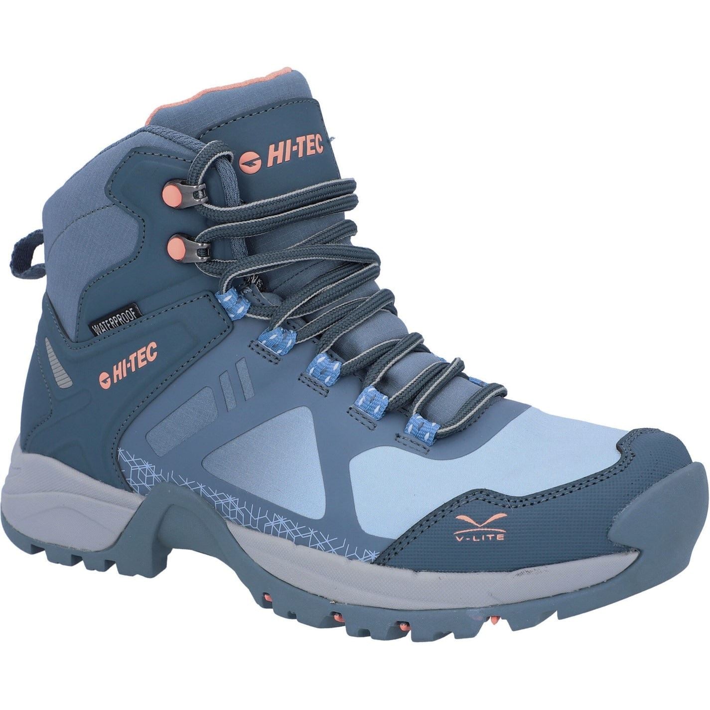 Hi Tec Womens Tec V Lite Psych Waterproof Walking Boots