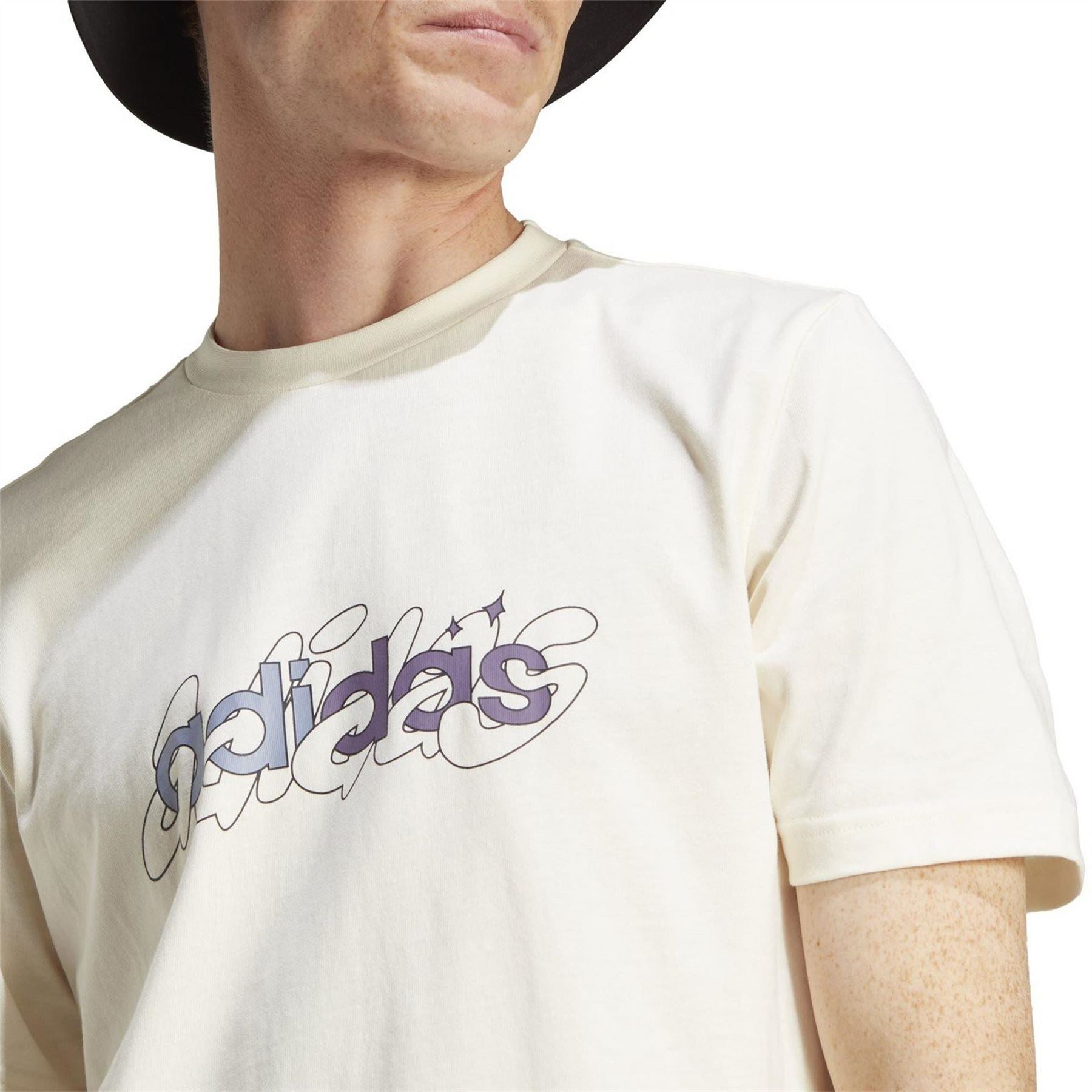 adidas Mens Essentials Single Jersey Linear Embroidered Logo T-Shirt