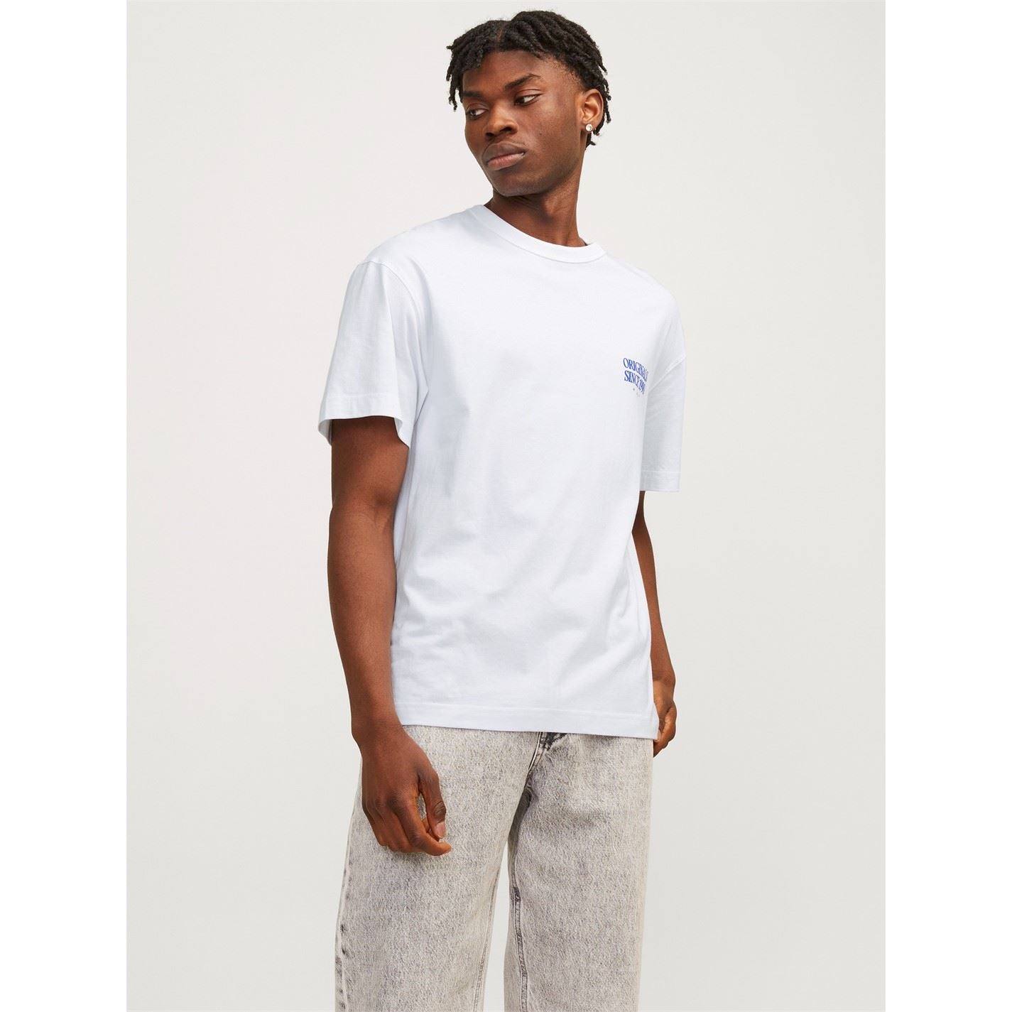 Jack and Jones Regular Fit Crew Neck Short Sleeve T-Shirt