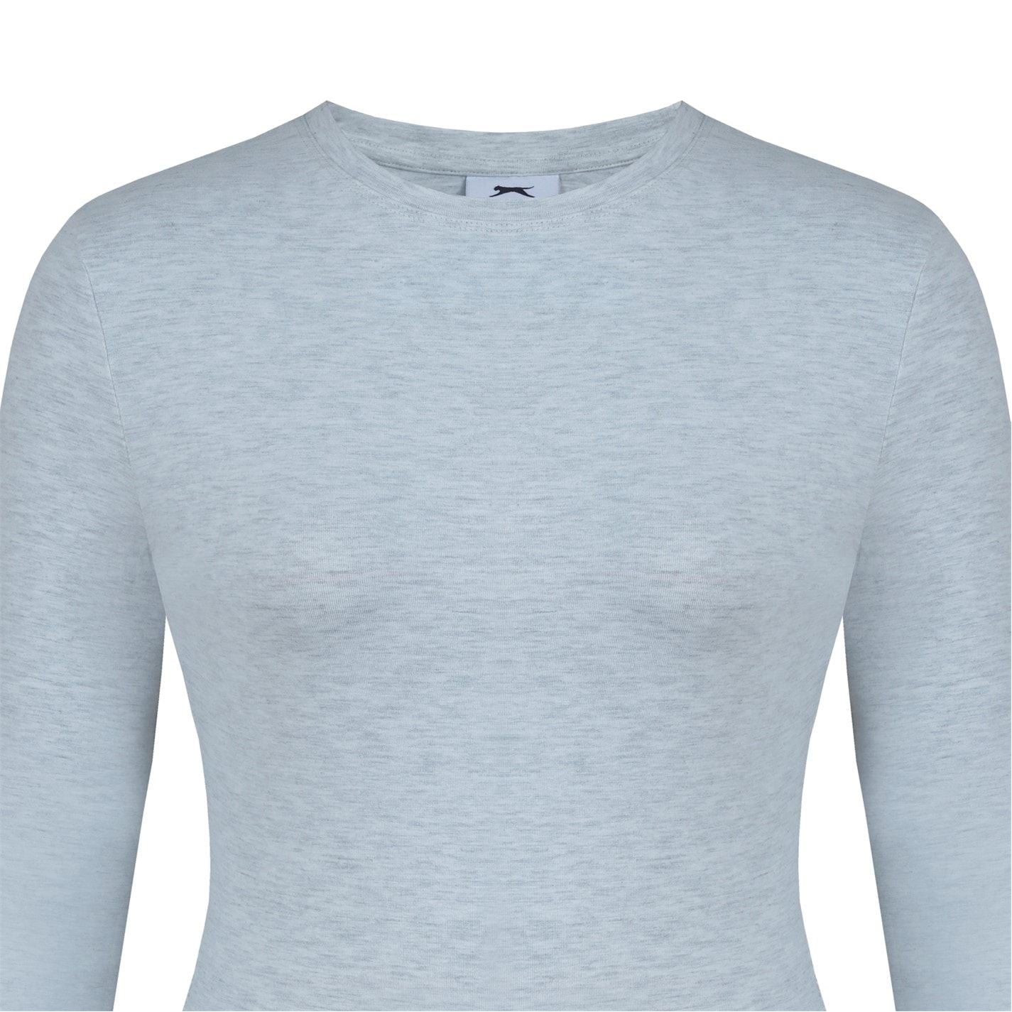 Slazenger Essentials Long Sleeve Slim Fit T-Shirt
