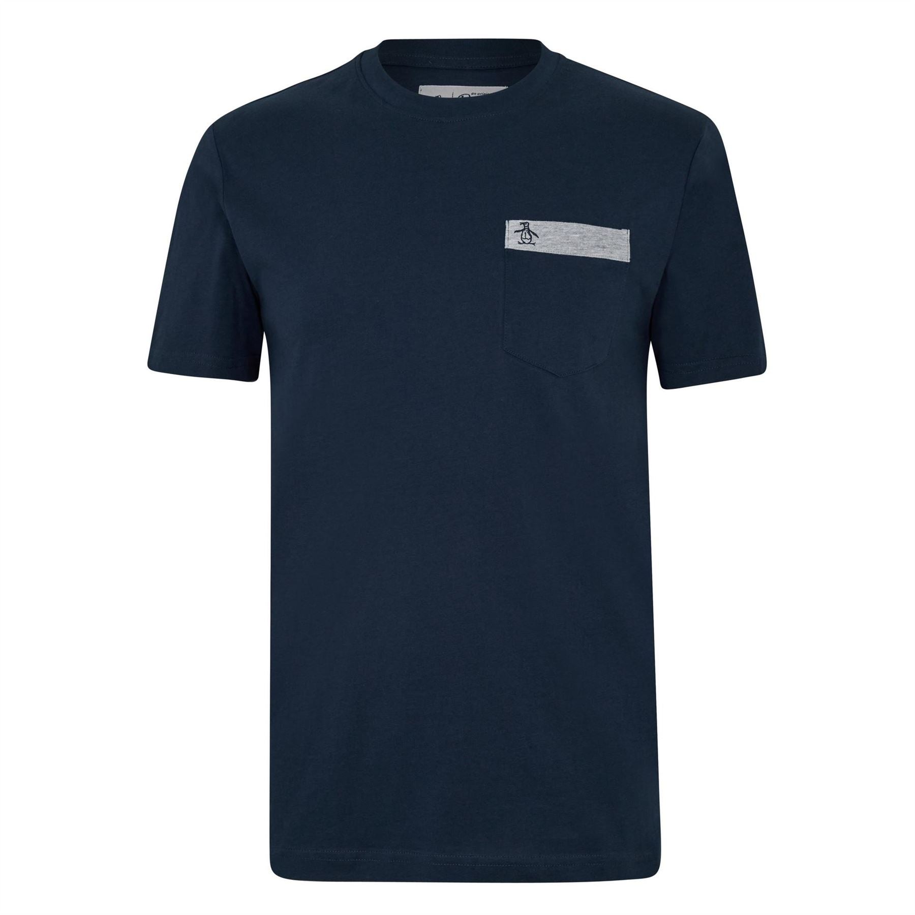 Original Penguin Regular Fit Crew Neck T-Shirt with Chest Pocket