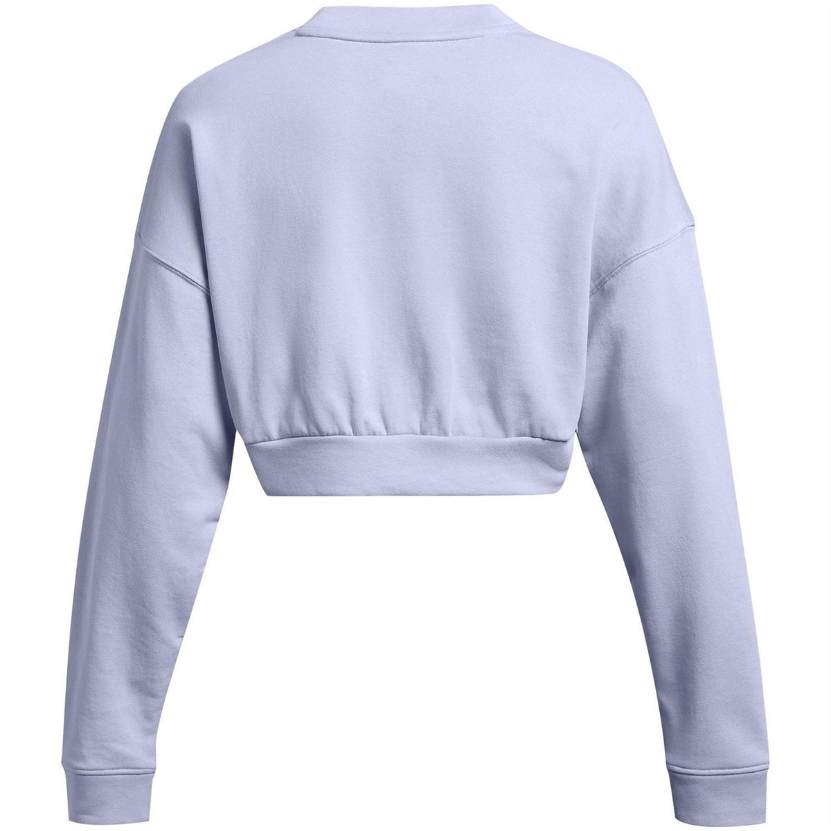 Under Armour Rival Cropped Terry Logo Print Sweatshirt