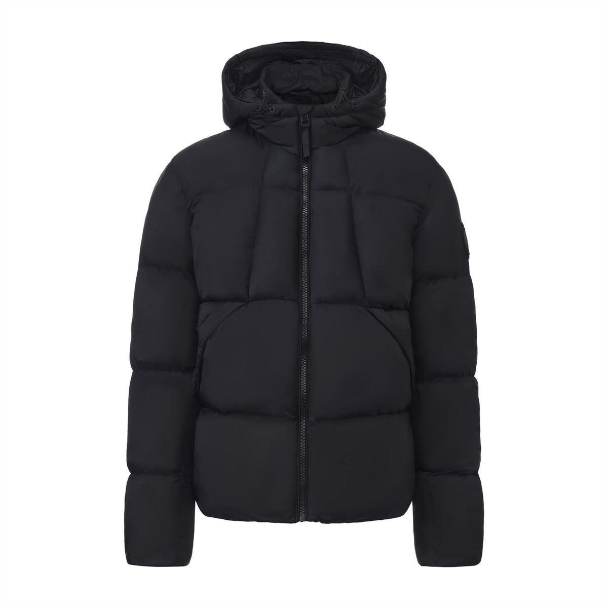 Pretty Green Mens Green Short Puffer Jacket