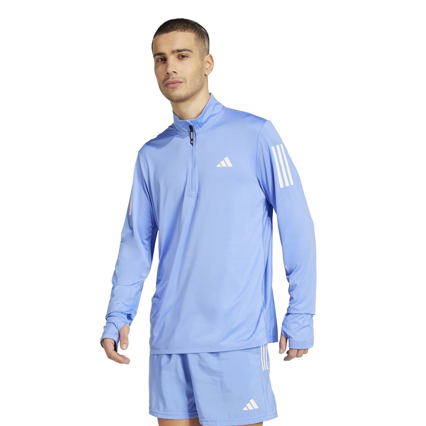 adidas Mens Own The Run Half Zip Running Top