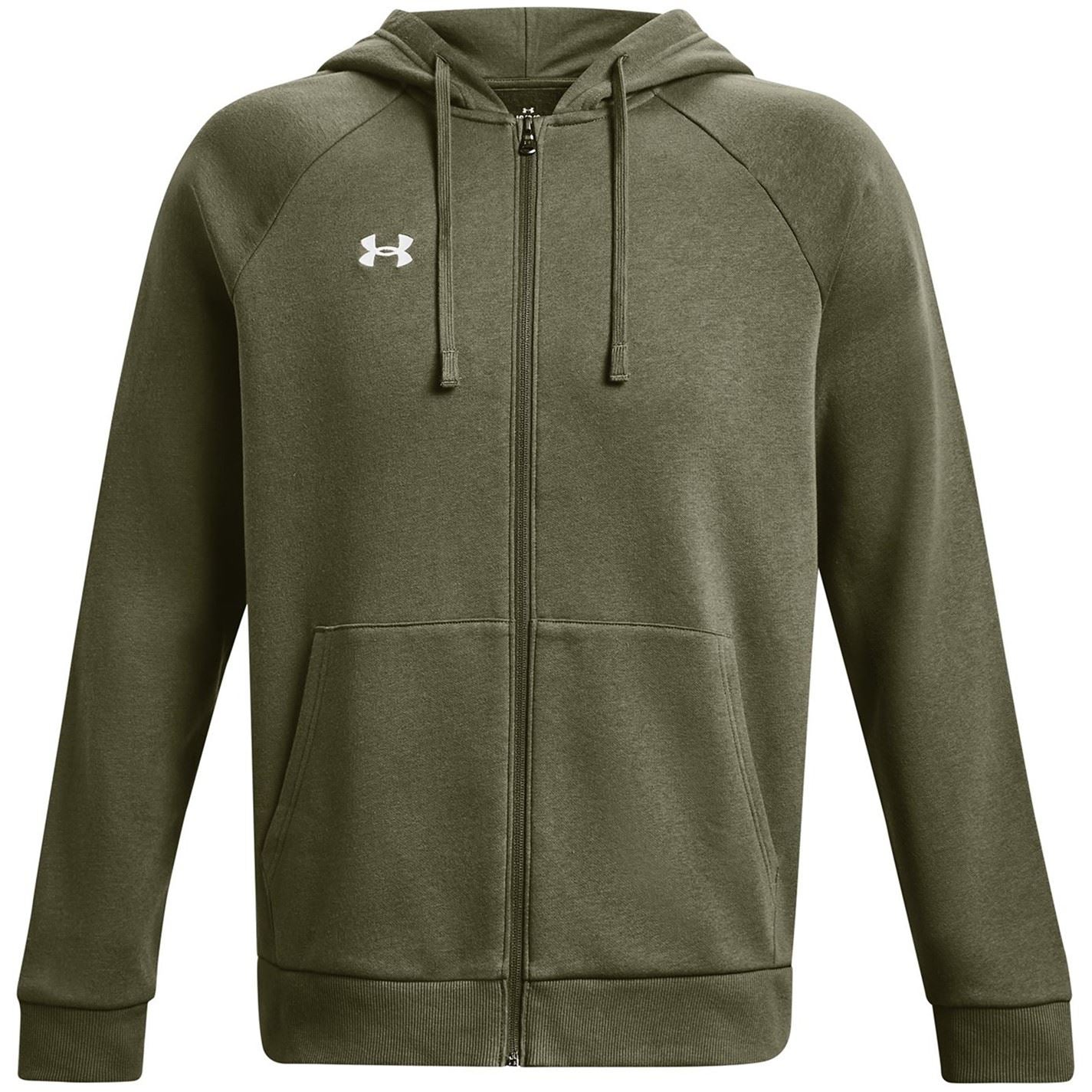 Under Armour Mens Armour Ua Rival Fleece Full Zip Hoodie