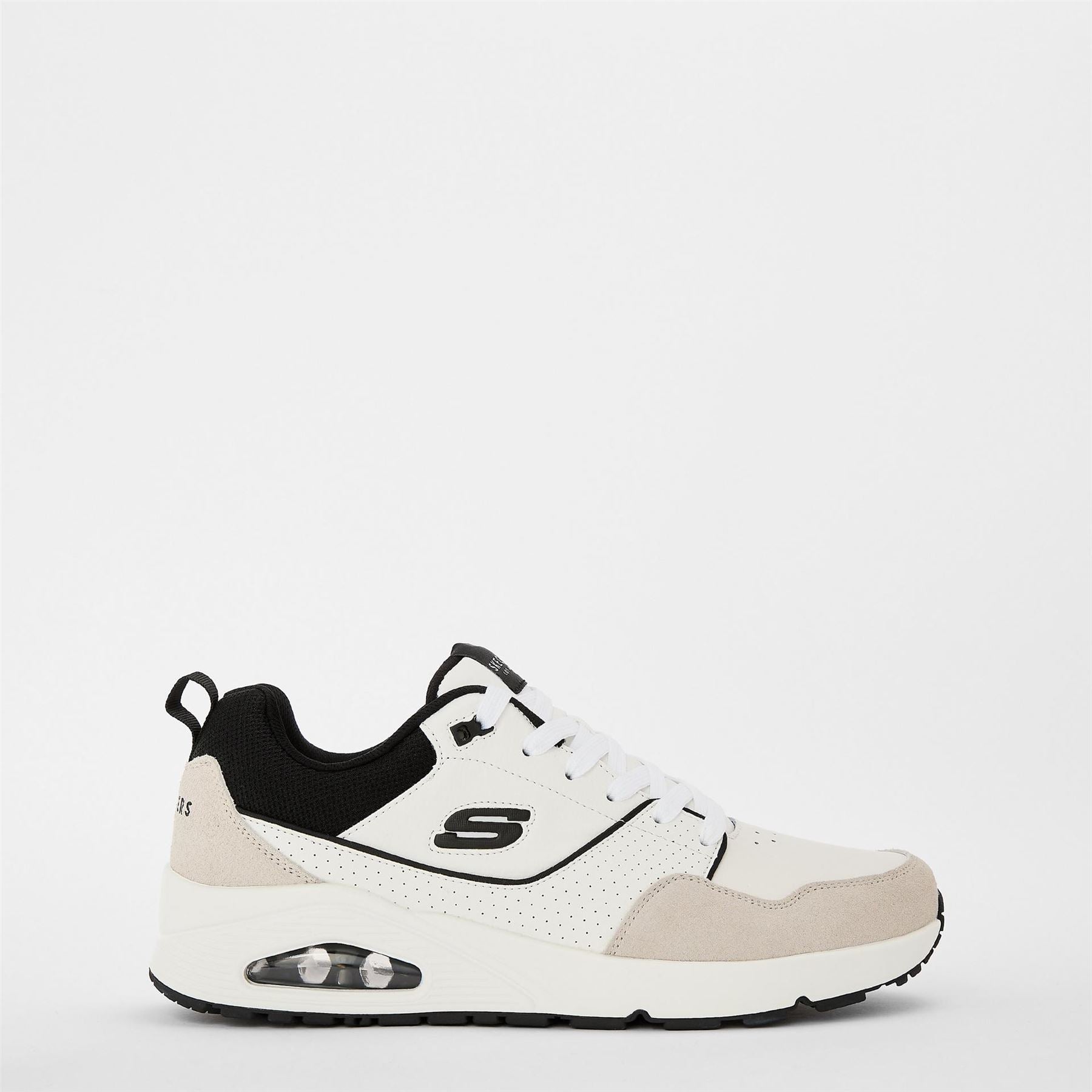 Skechers Leather Suede Low Top Ove Runners