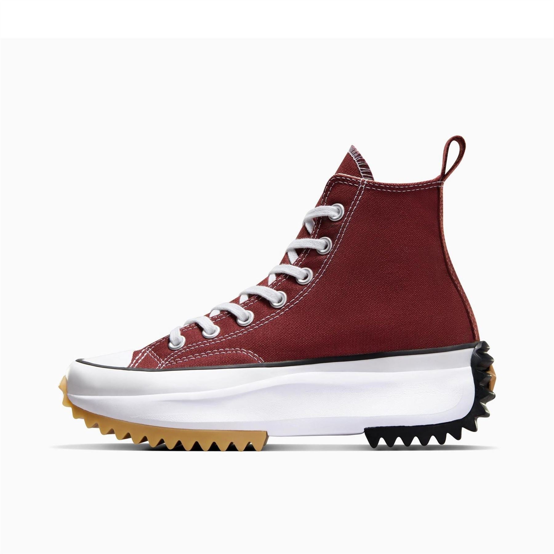 Converse Run Star Hike Platform Canvasas High Top Trainers
