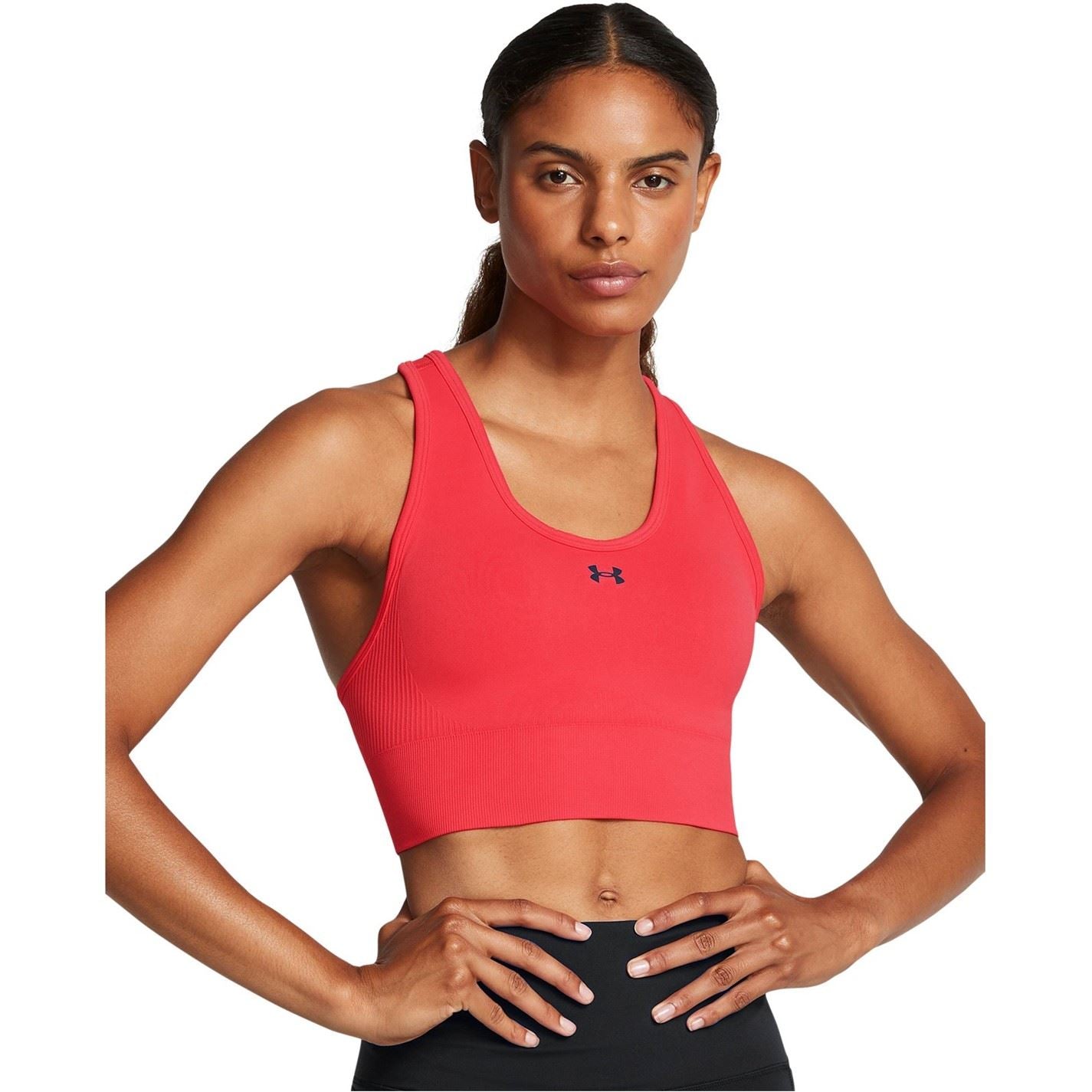 Under Armour Womens Armour Vanish Seamless Mid Bra Medium Impact Sports
