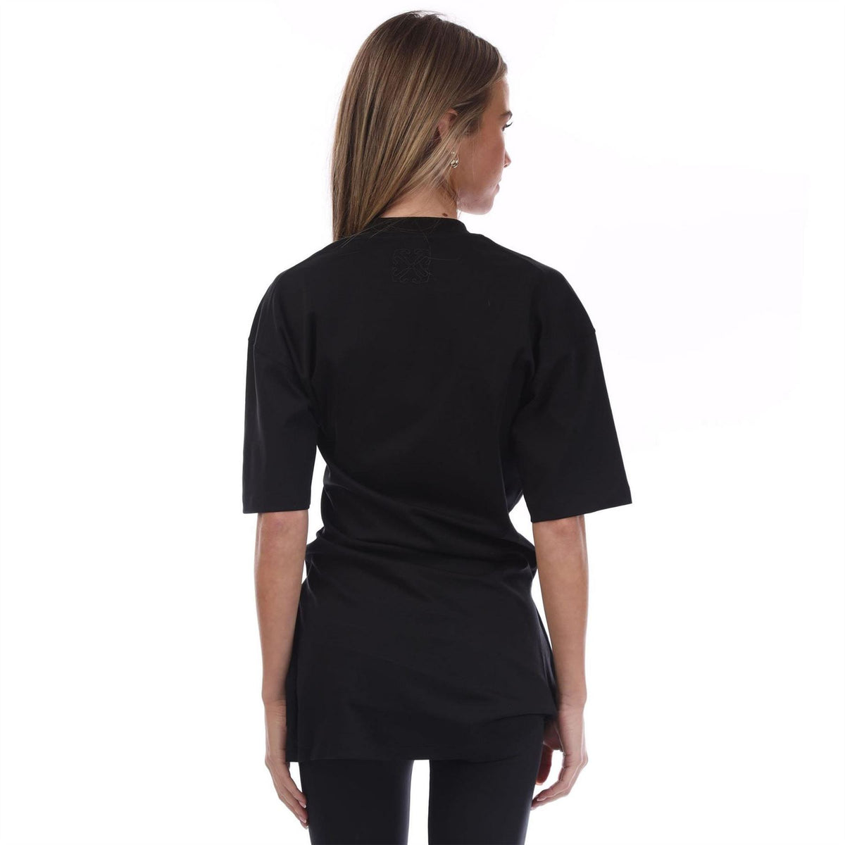 Off White Arrow Twist T-Shirt Dress