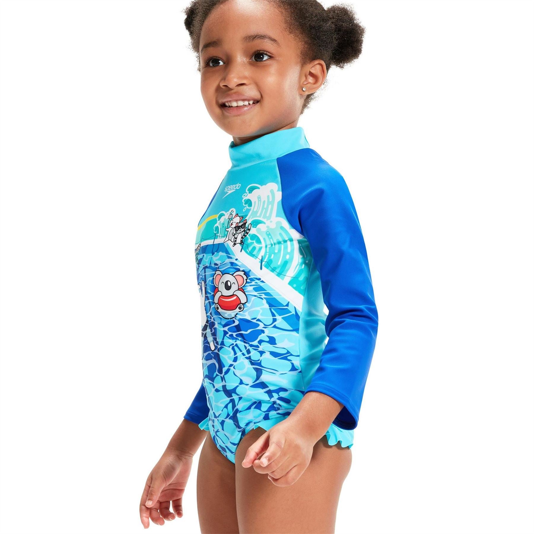 Speedo Frill One Piece Infant Girls