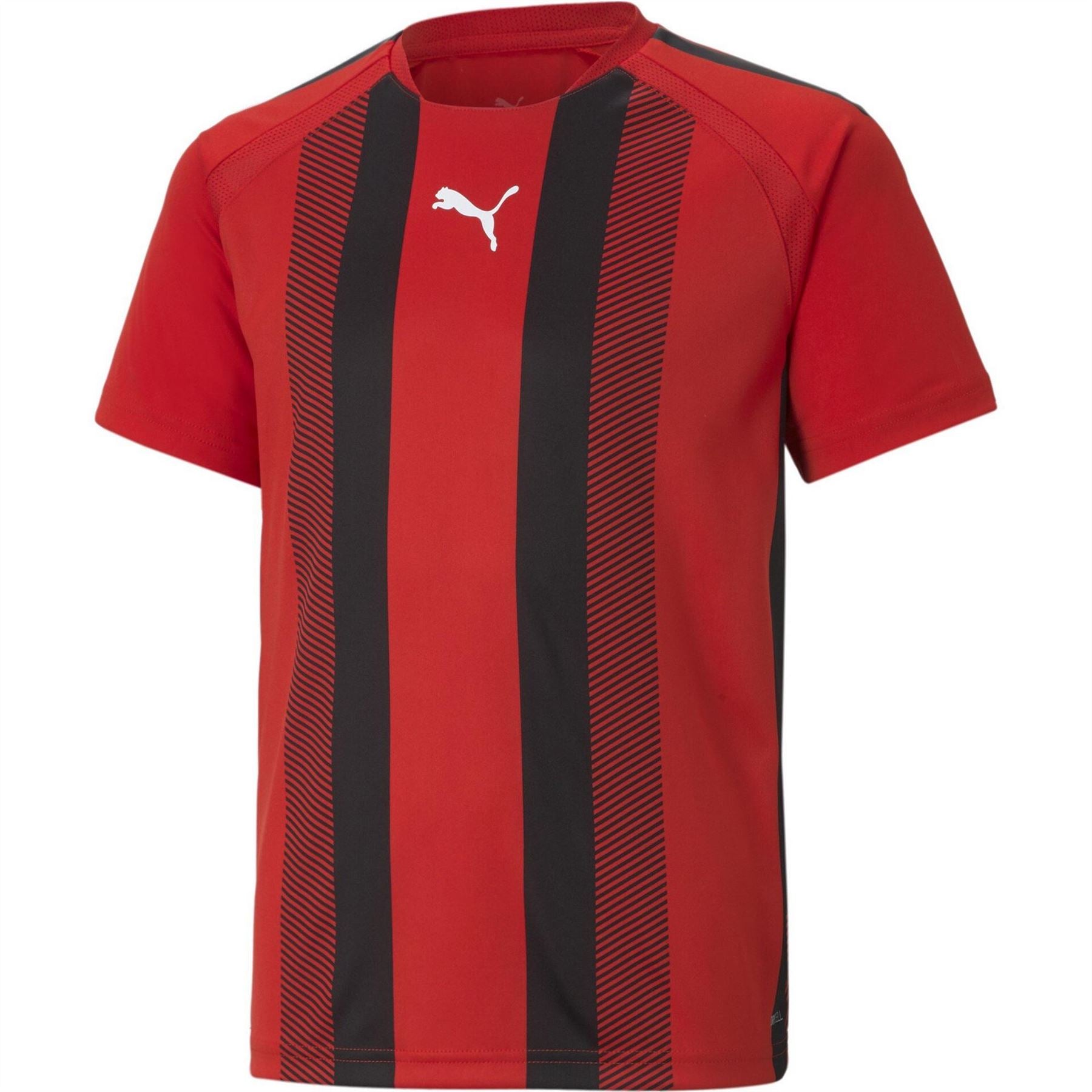 Puma Teamliga Striped Jersey Jr T-Shirt Unisex Kids