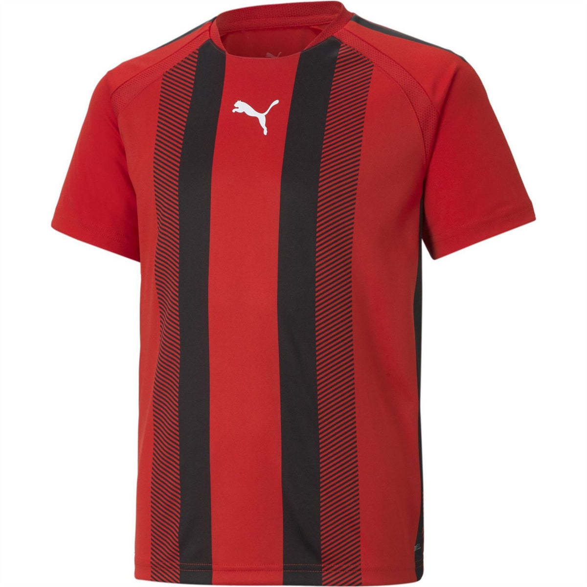 Puma Teamliga Striped Jersey Jr T-Shirt Unisex Kids
