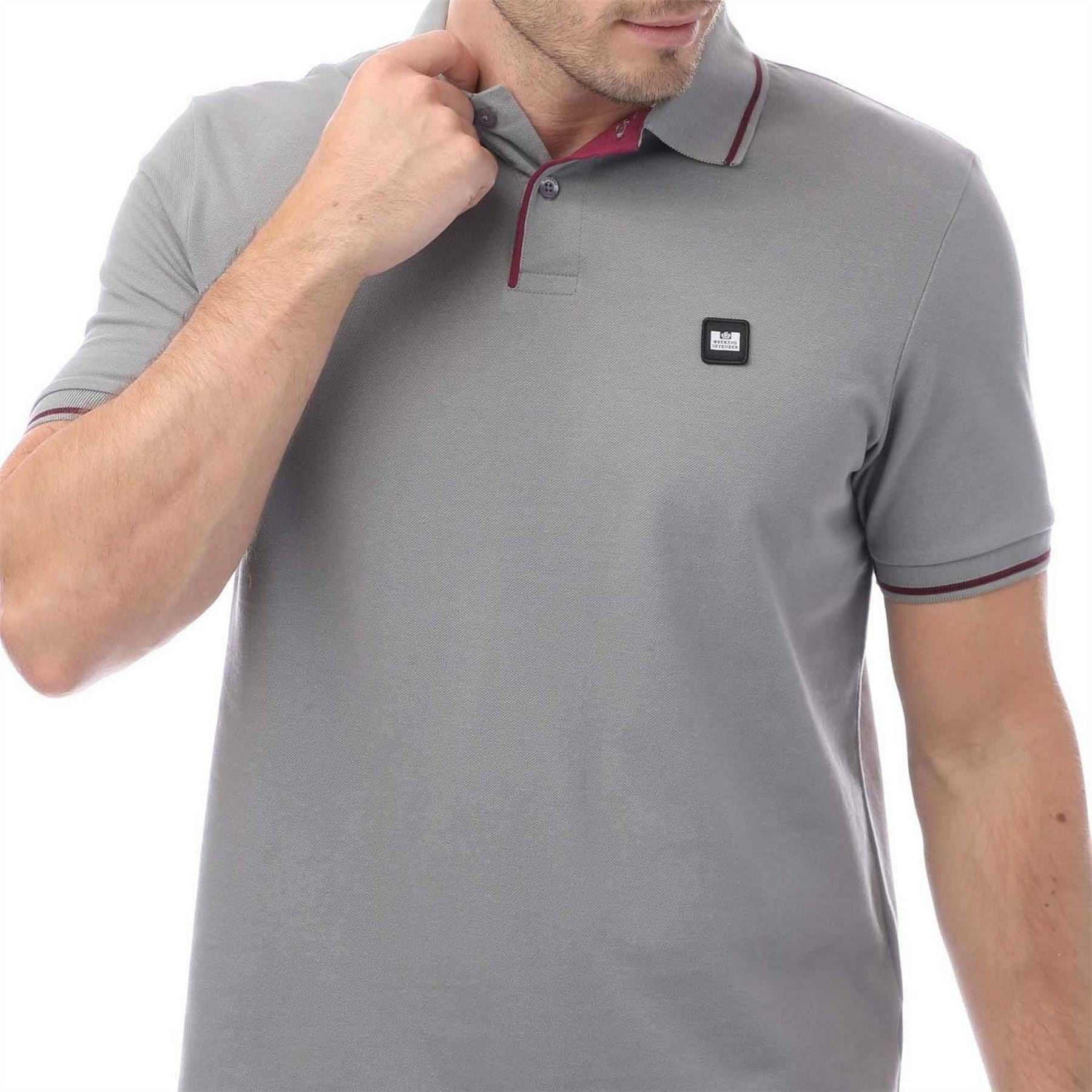 Weekend Offender Spello Piped Polo Shirt