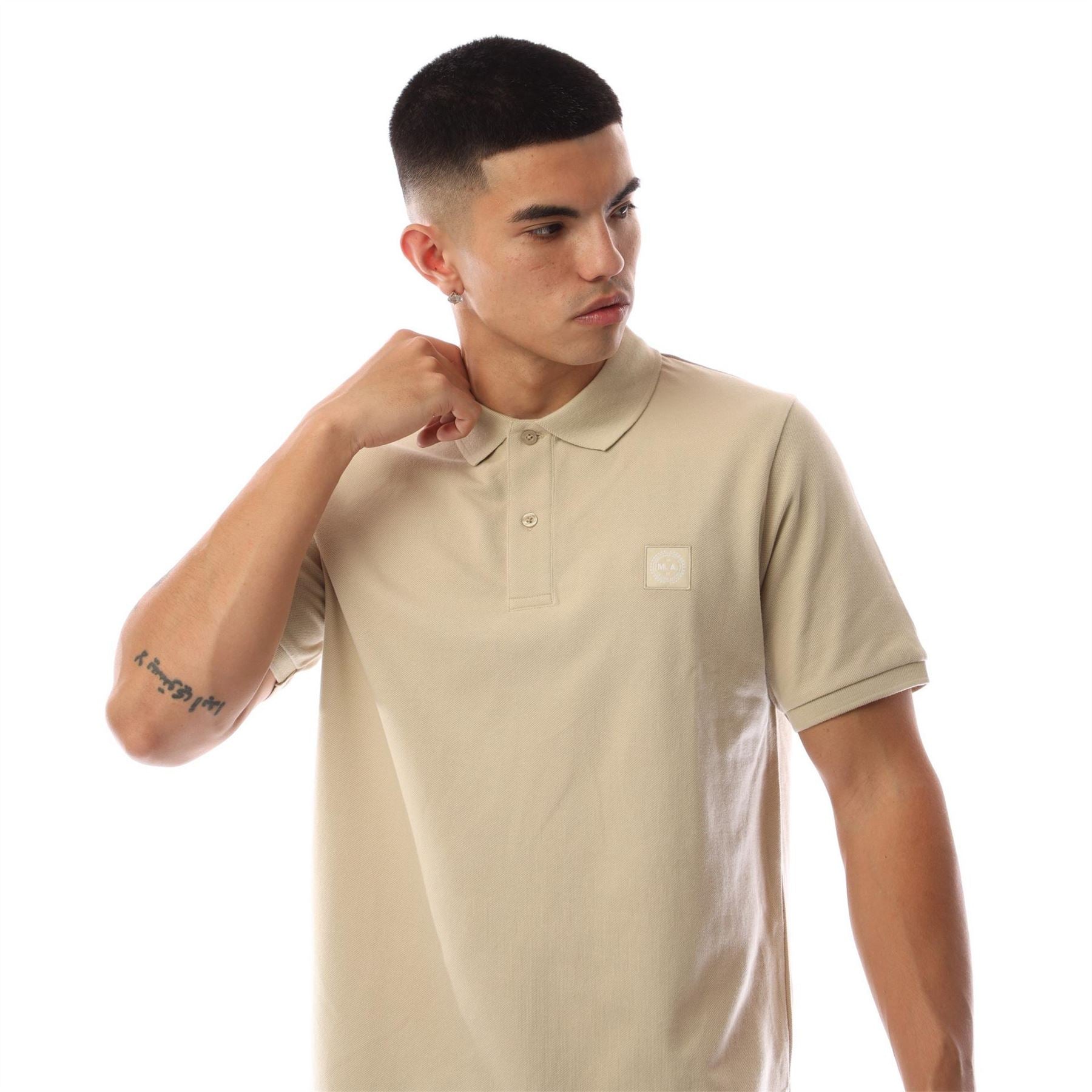 Marshall Artist Siren Collared Neck Short Sleeve Polo Shirt