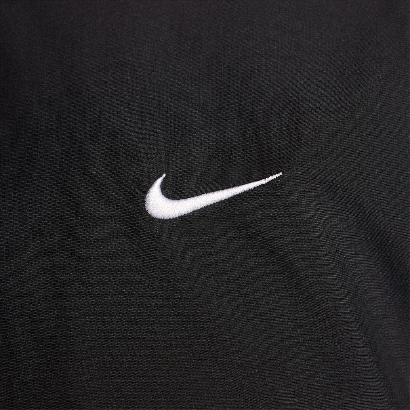 Nike Ribbed Cuff Relaxed Fit Bomber Jacket with Hand Pockets